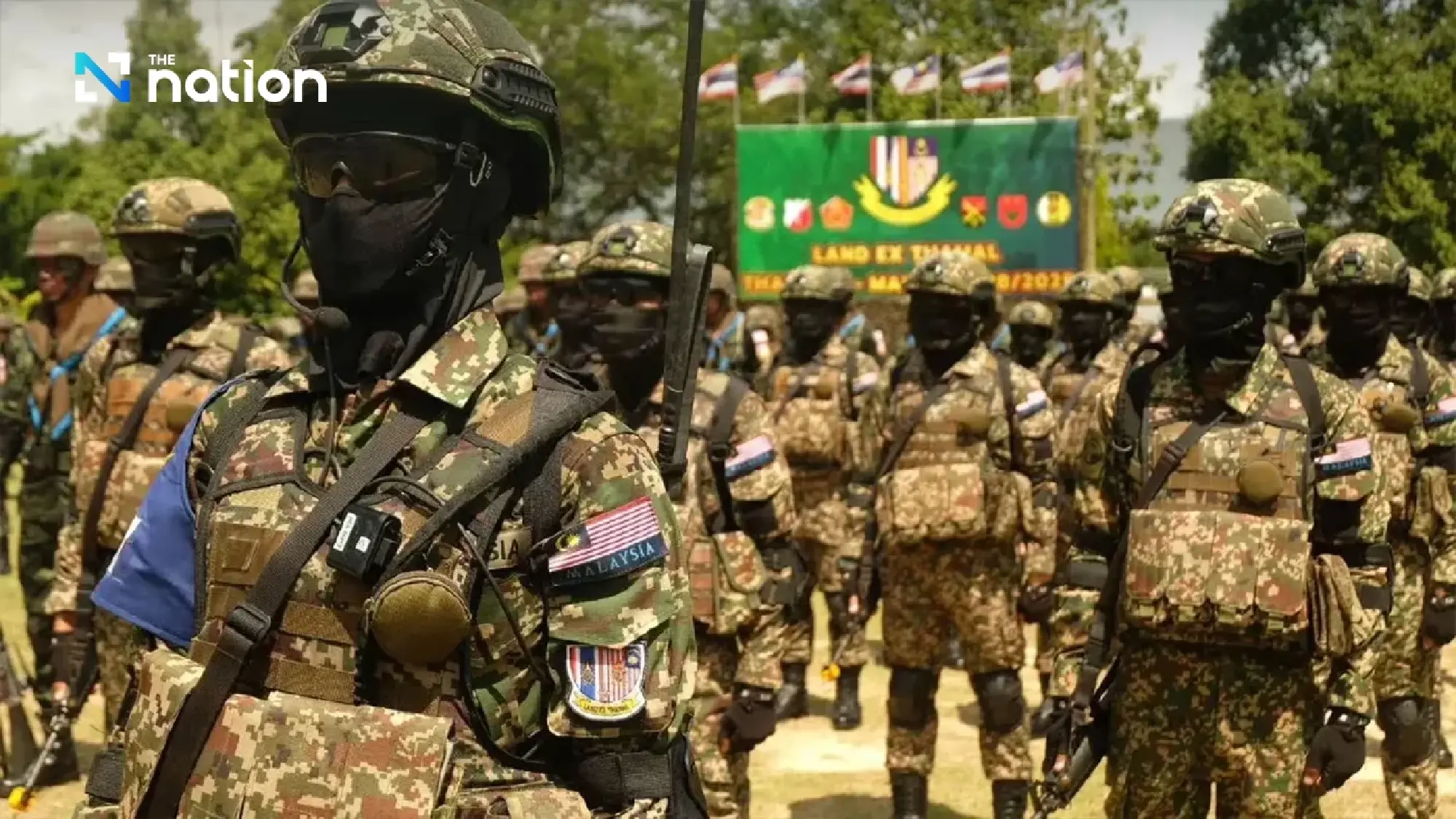 28th LAND EX THAMAL exercise kicks off, strengthening Thai-Malaysian border relations