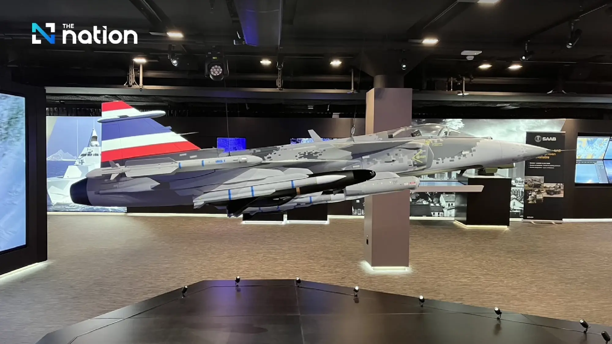 Thai foreign minister visits Saab headquarters in Sweden after Gripen jet deal