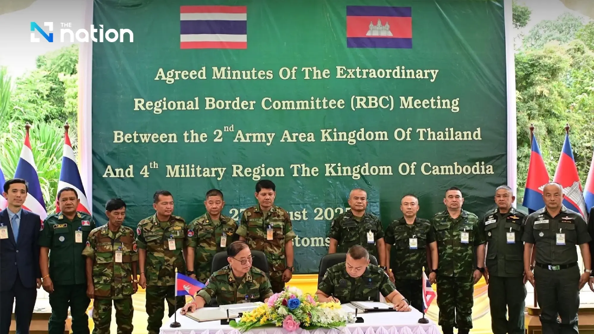 Second Army outlines 11-point RBC, Cambodia defers demining and scams to GBC