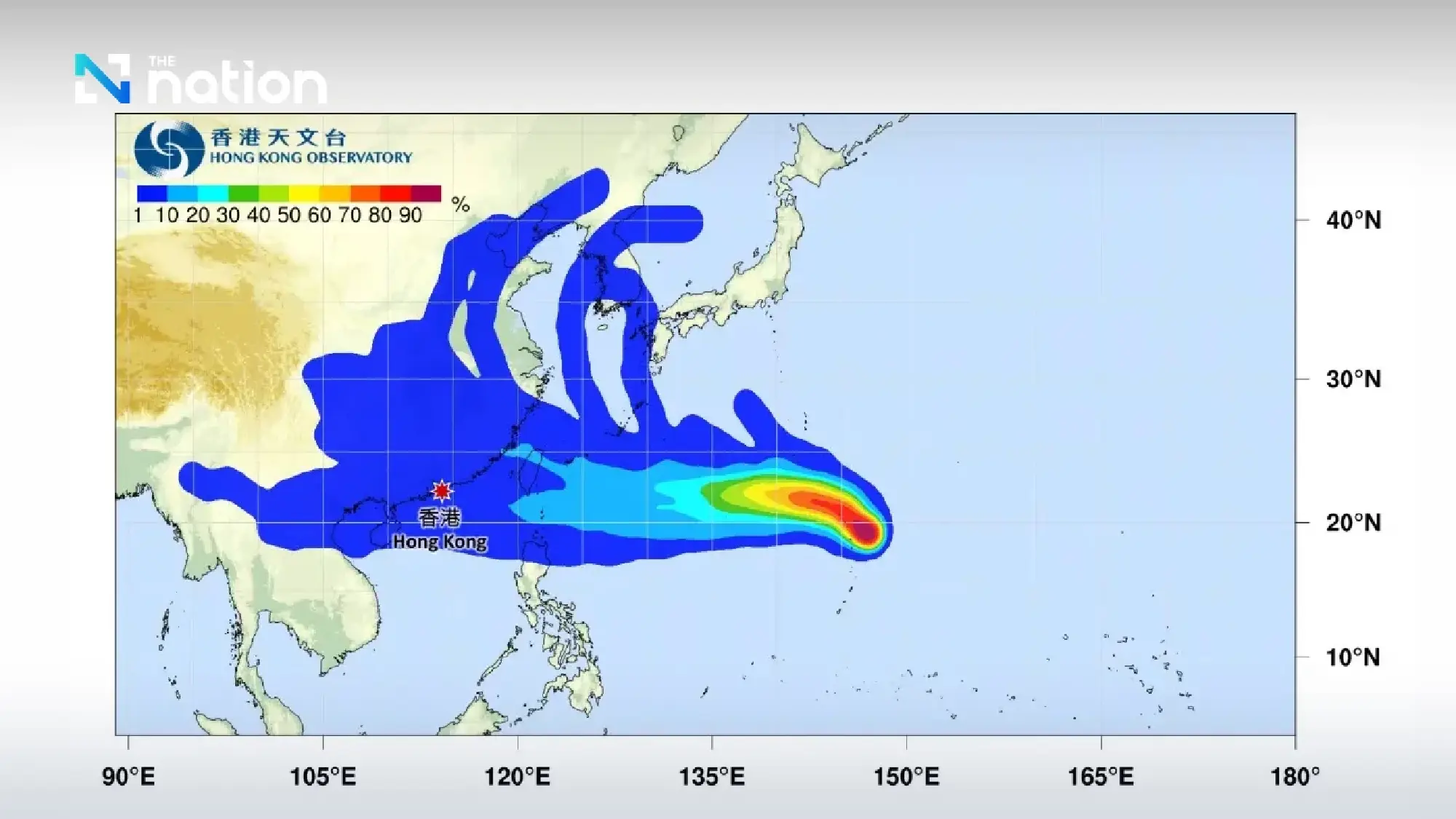 TMD detects tropical storm Podul forming in South China Sea–Pacific Ocean