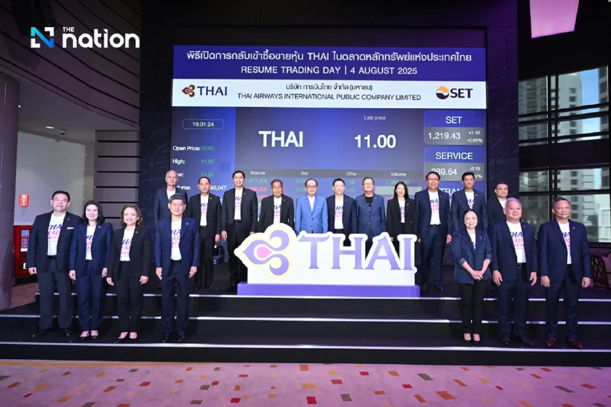 THAI Q2 profit hits 12.13 bn baht, market value reaches 370 bn baht