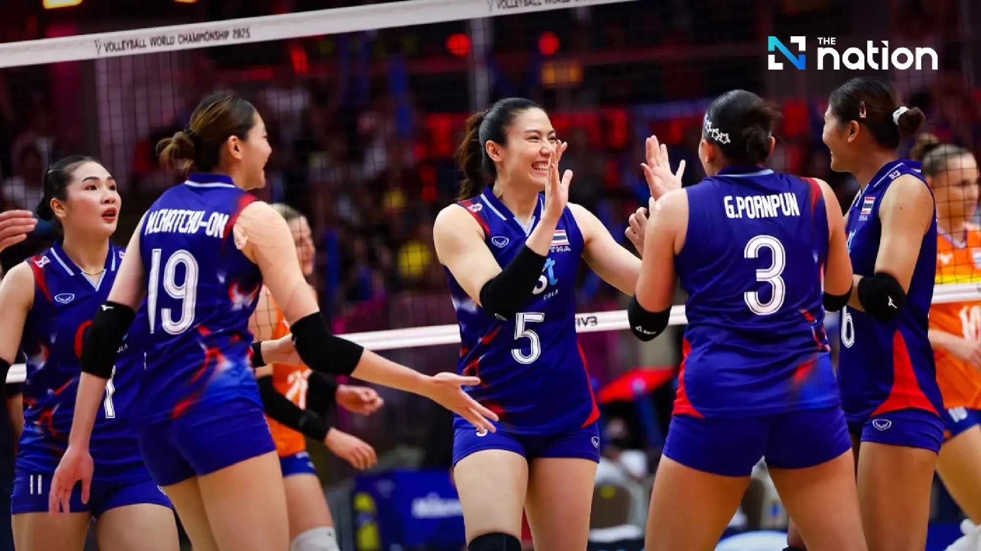 Thailand women’s volleyball fall to Netherlands in five-set thriller at World Championship