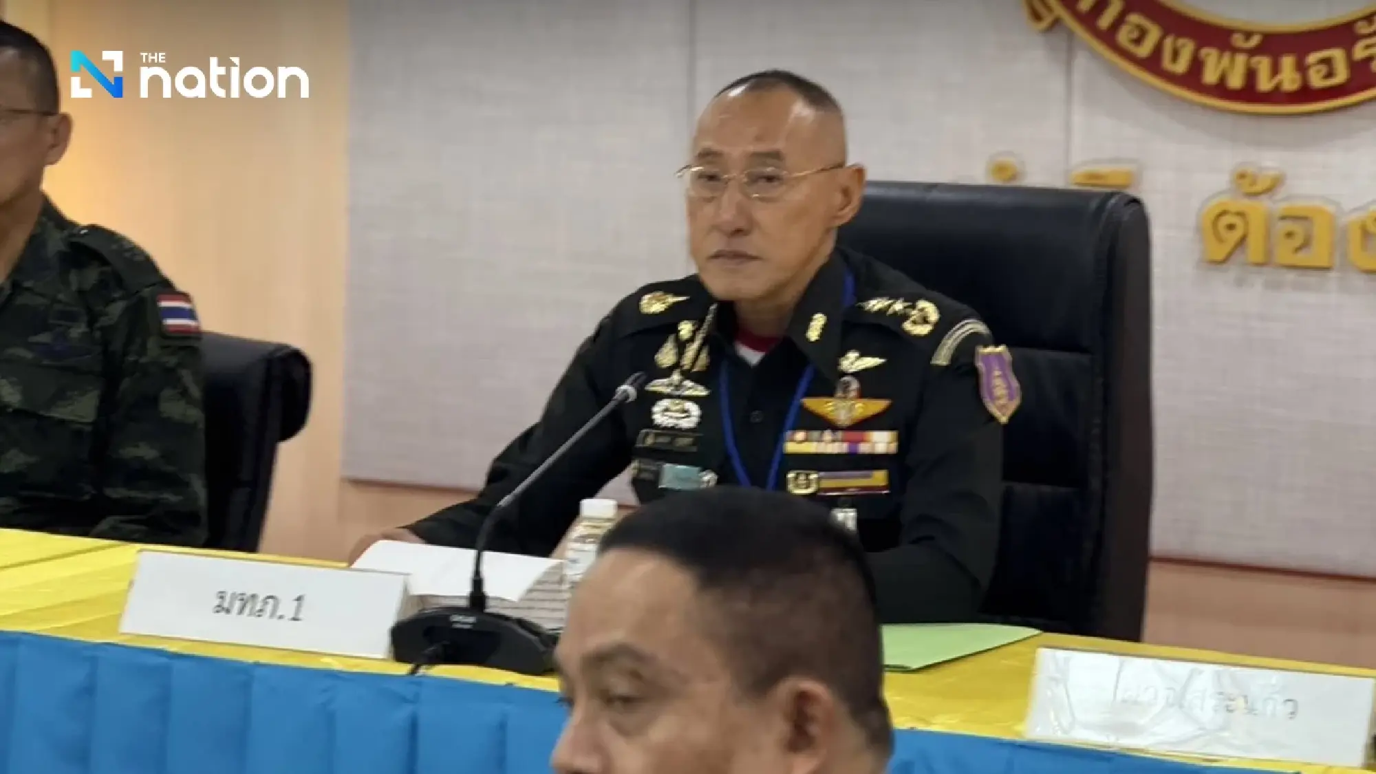 Commander of 1st Army Area explains Eastern Border Situation