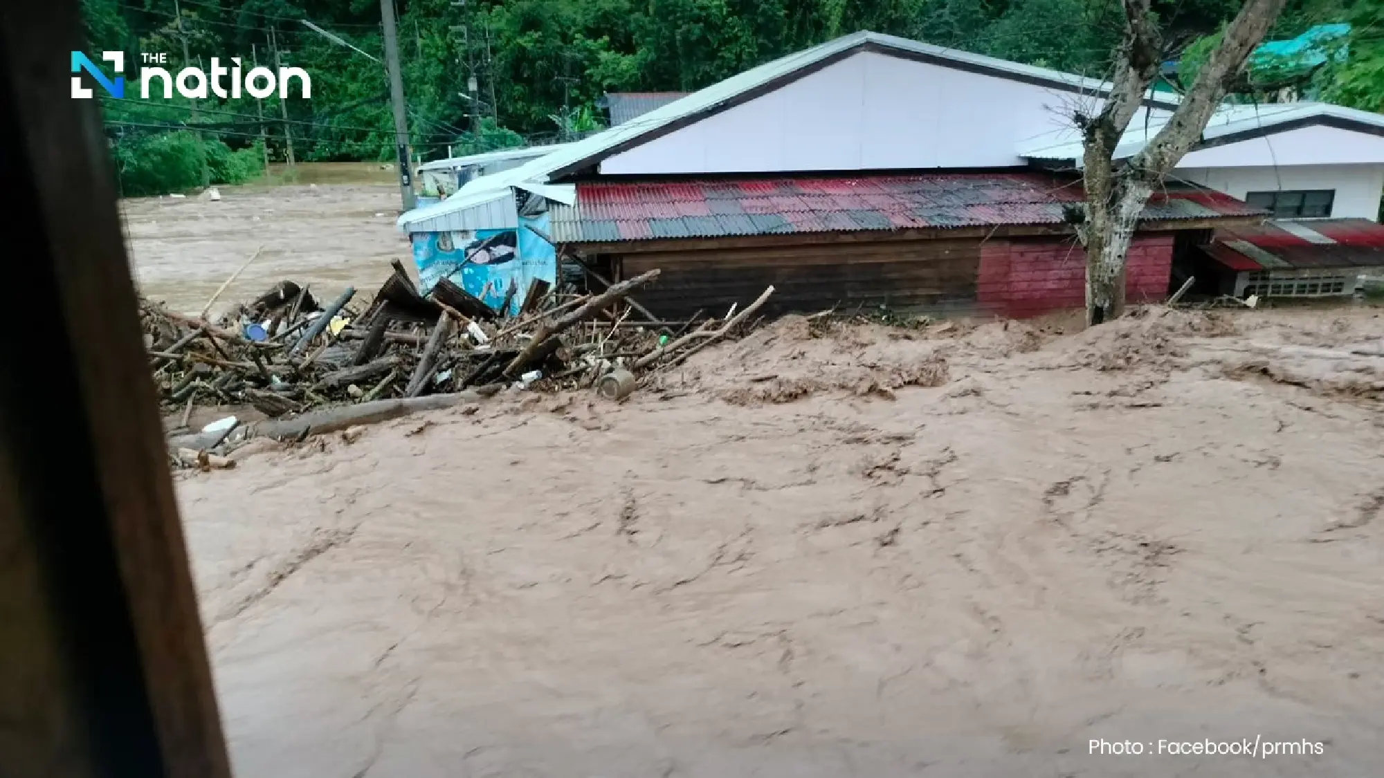 Mae Hong Son hit by run-offs, flash floods following heavy downpours