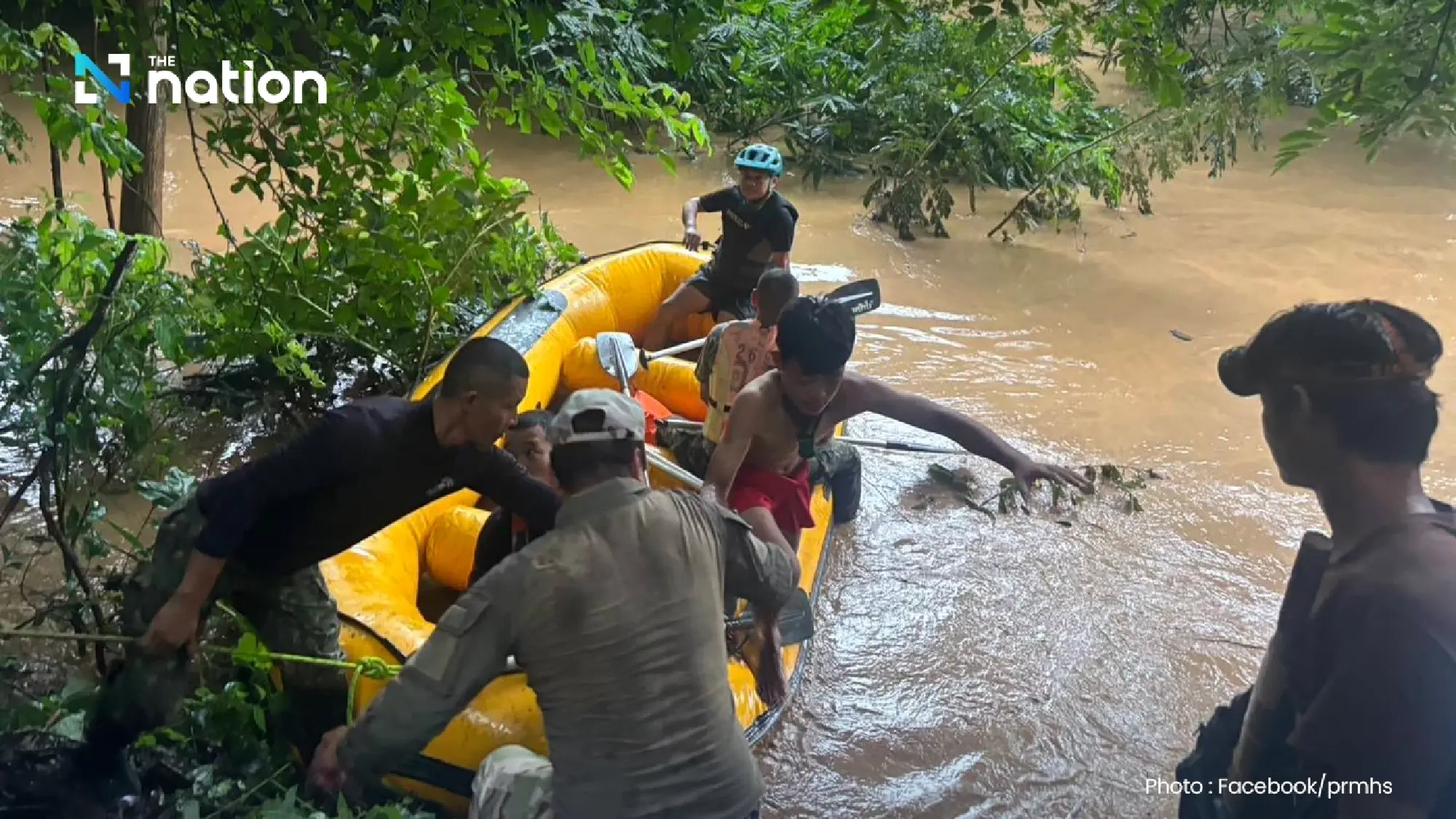 Mae Hong Son hit by run-offs, flash floods following heavy downpours