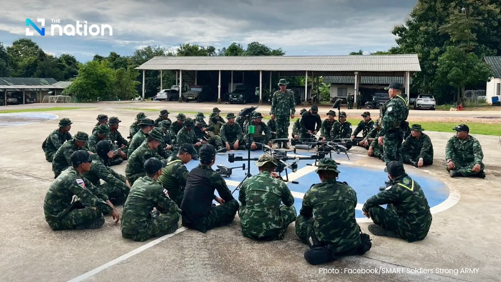 Ratchamanu Task Force holds 5th combat drone training for border defence