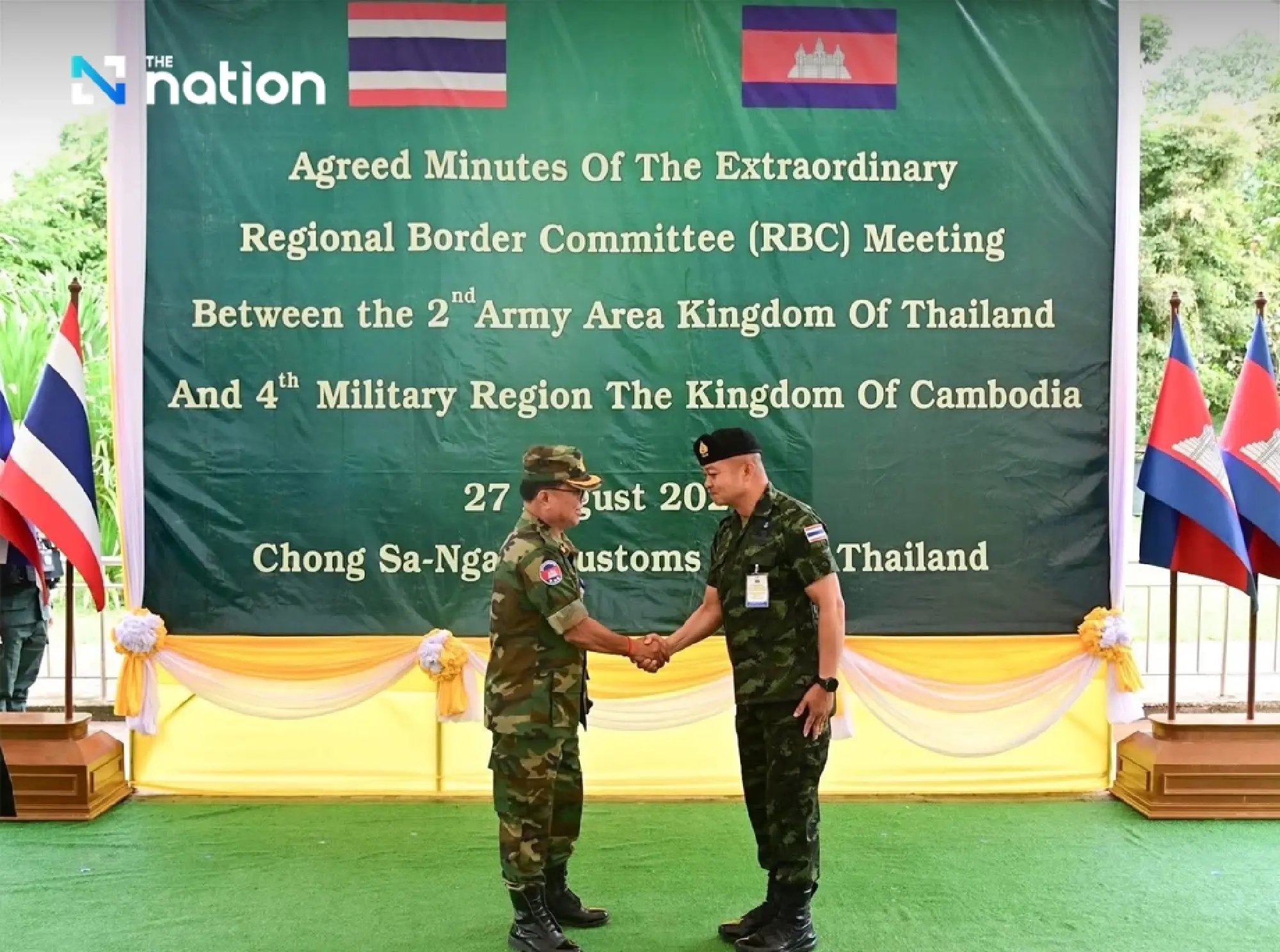 Second Army outlines 11-point RBC, Cambodia defers demining and scams to GBC