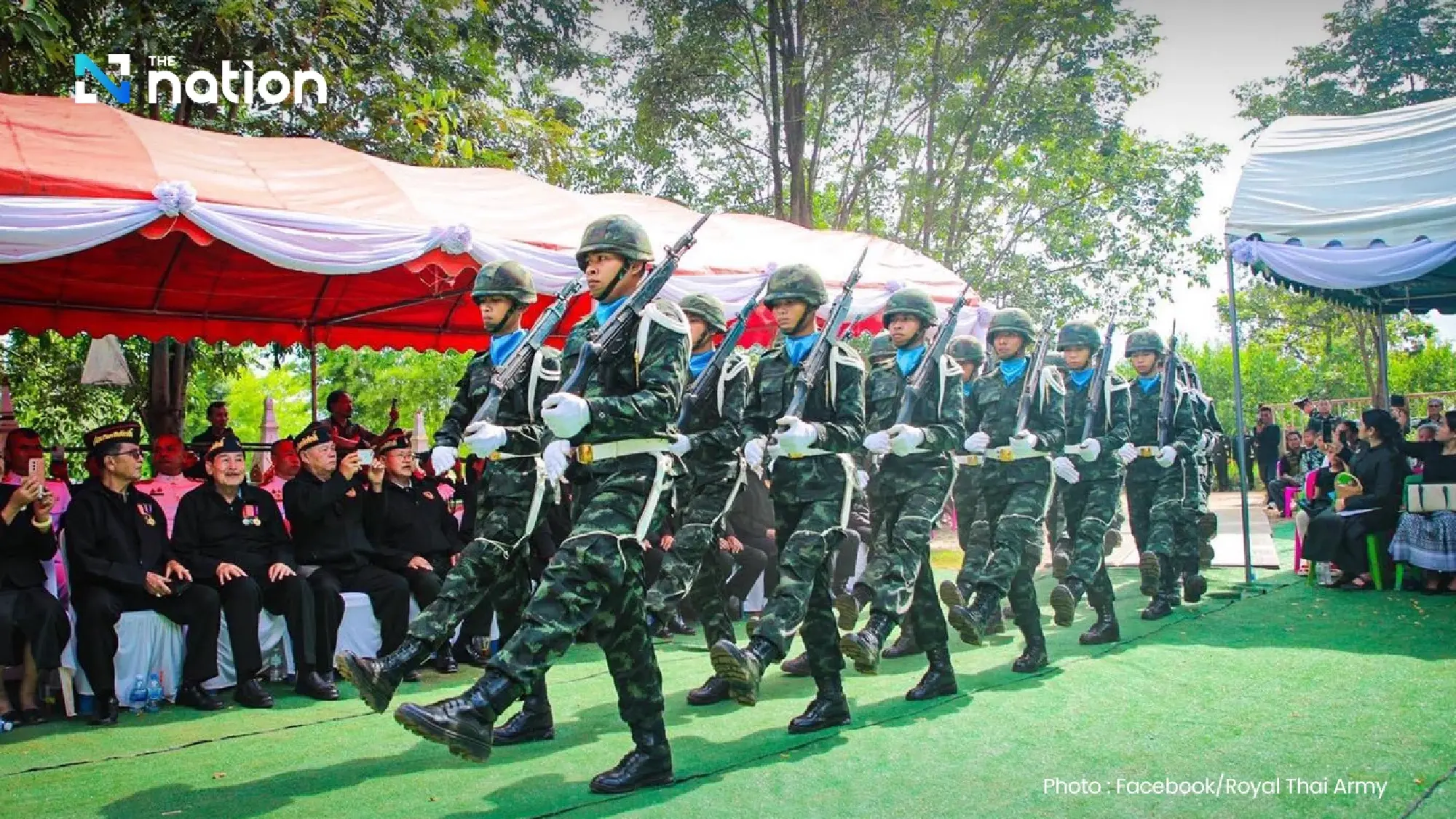 His Majesty grants royal cremations for five fallen Thai soldiers