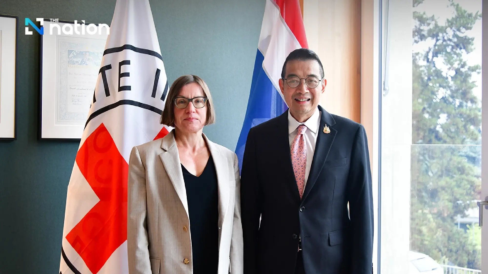 Maris presents evidence to ICRC on Cambodia’s human shield, landmine use