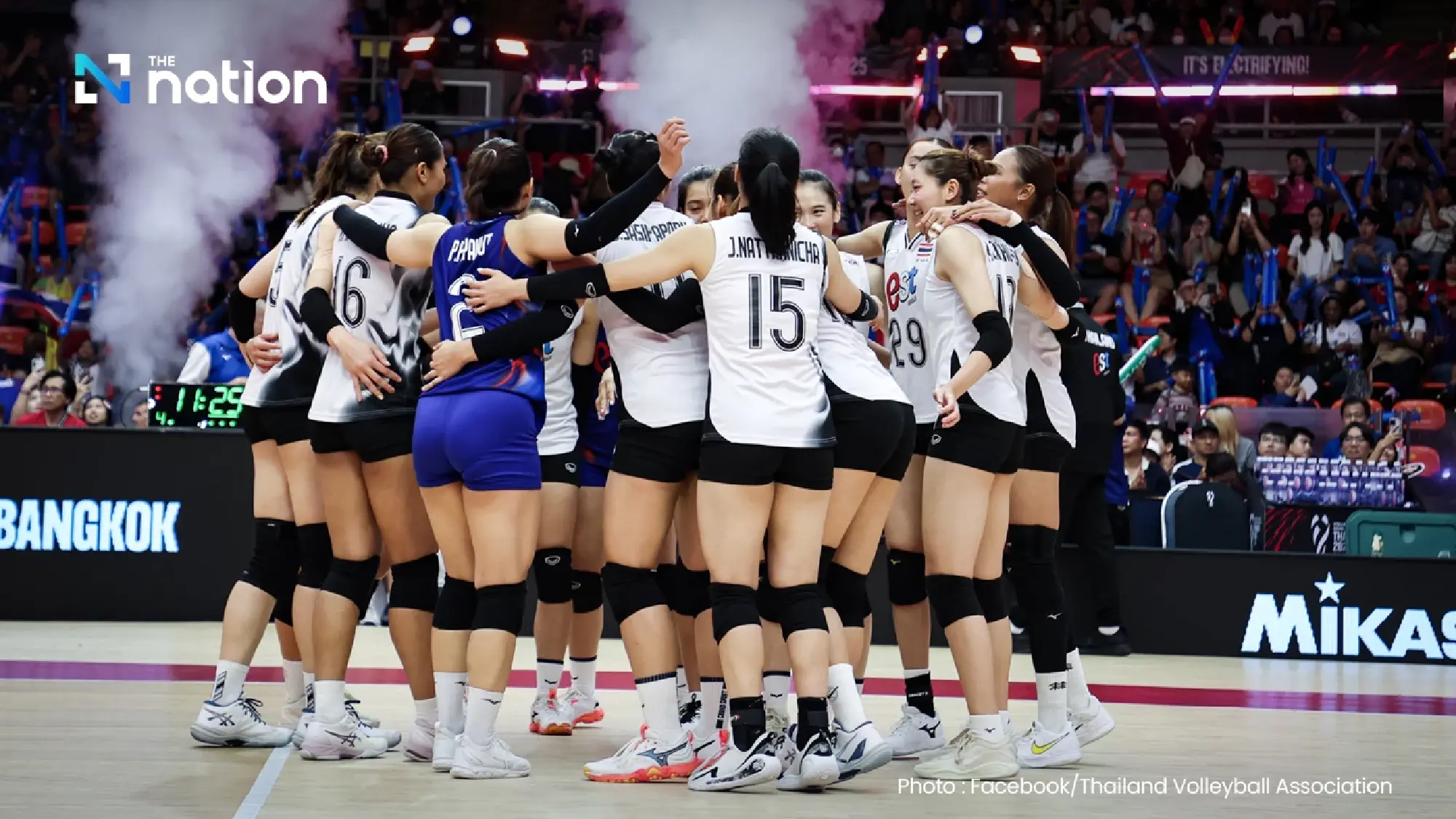 Thailand women’s volleyball team defeat Egypt in World Championship opener
