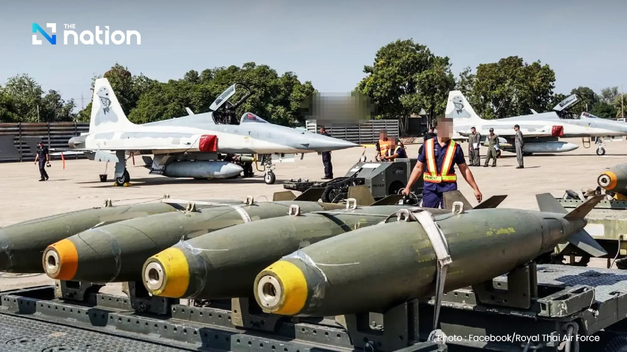 RTAF keeps F-5 fighters on 24-hour standby for precision strikes