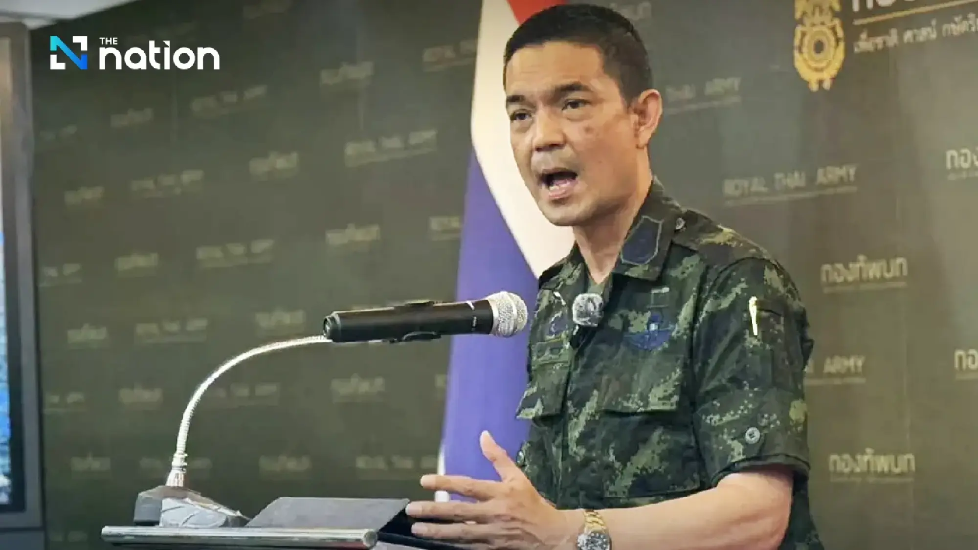 RTA spokesman says Cambodia tacitly conceded landmine attacks against Thailand