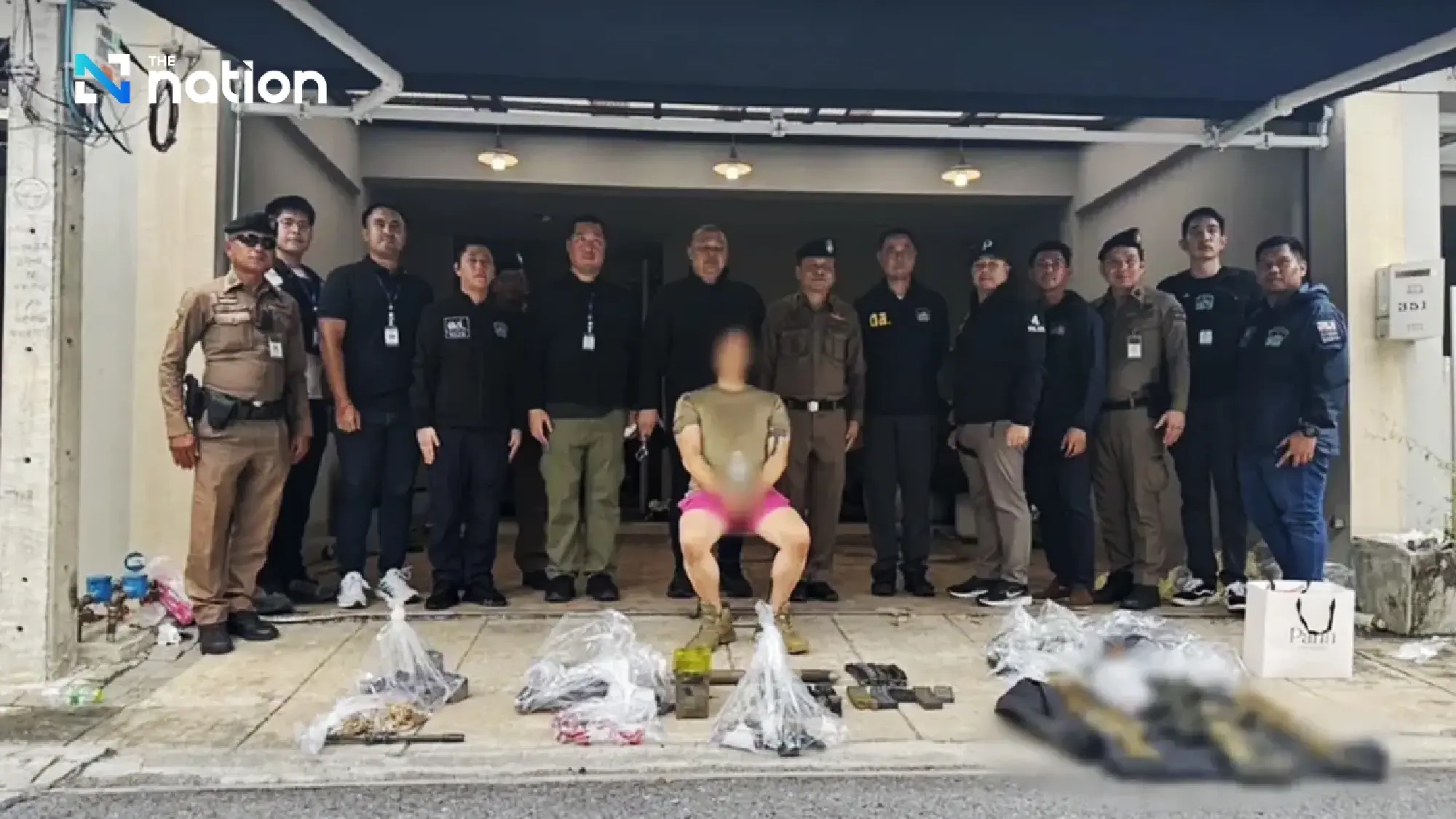 Hiso Luk Nut arrested with 20 firearms and over 1,000 rounds of ammunition