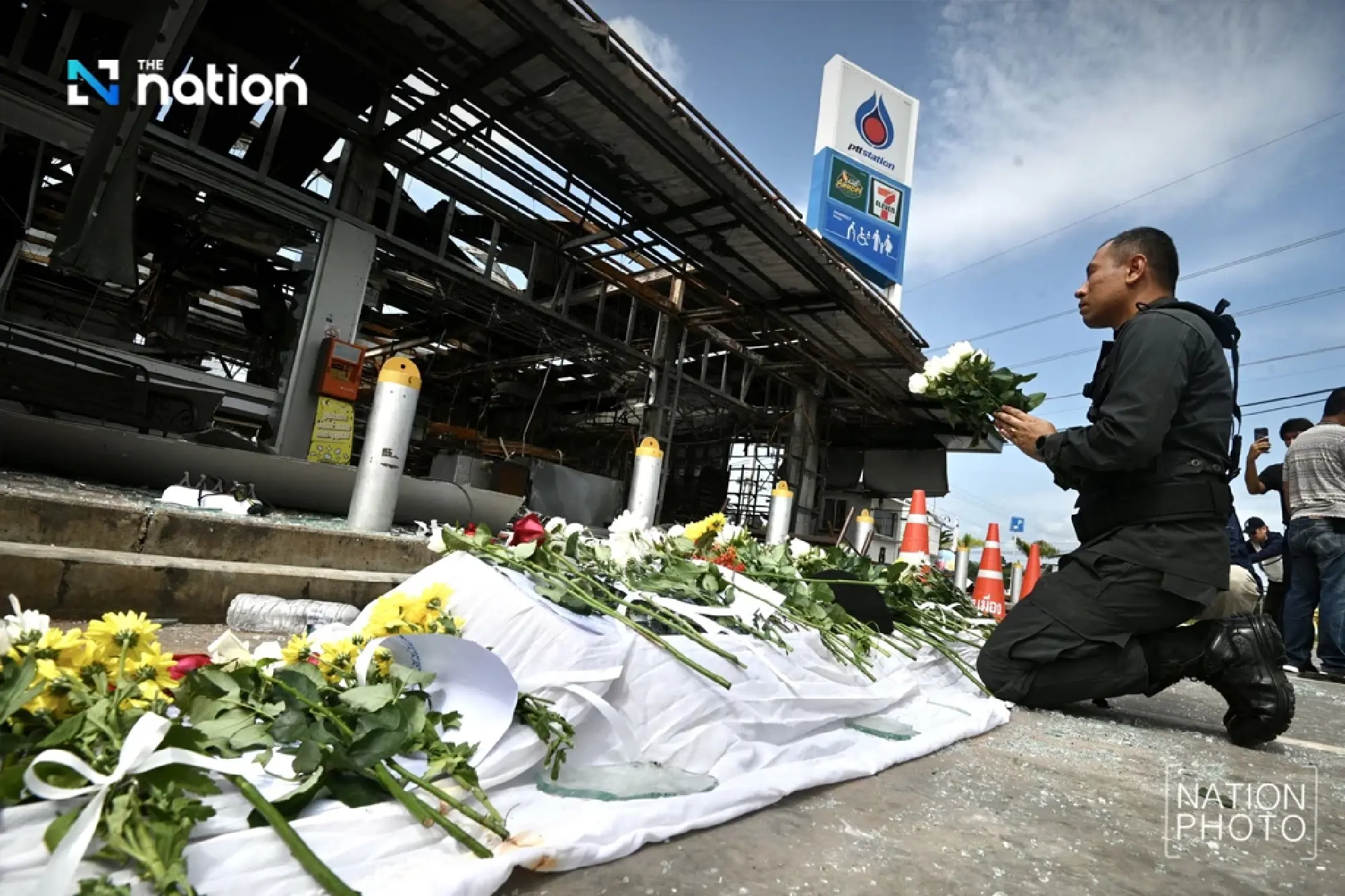 Thai government holds memorial with Kantharalak community for civilians killed in Cambodian rocket attack