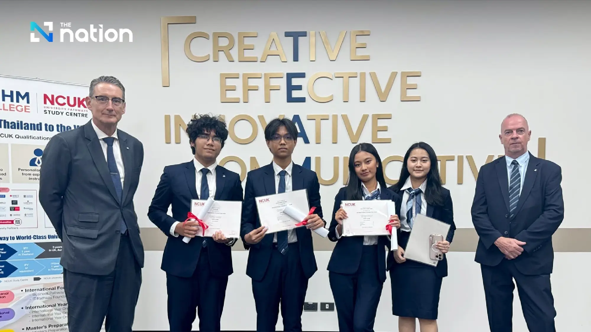AIHM College Launches NCUK Partnership, Opening 60+ University Pathways for Thai and Asian Students