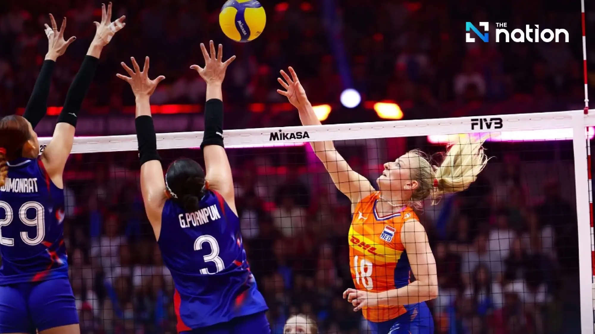 Thailand women’s volleyball fall to Netherlands in five-set thriller at World Championship