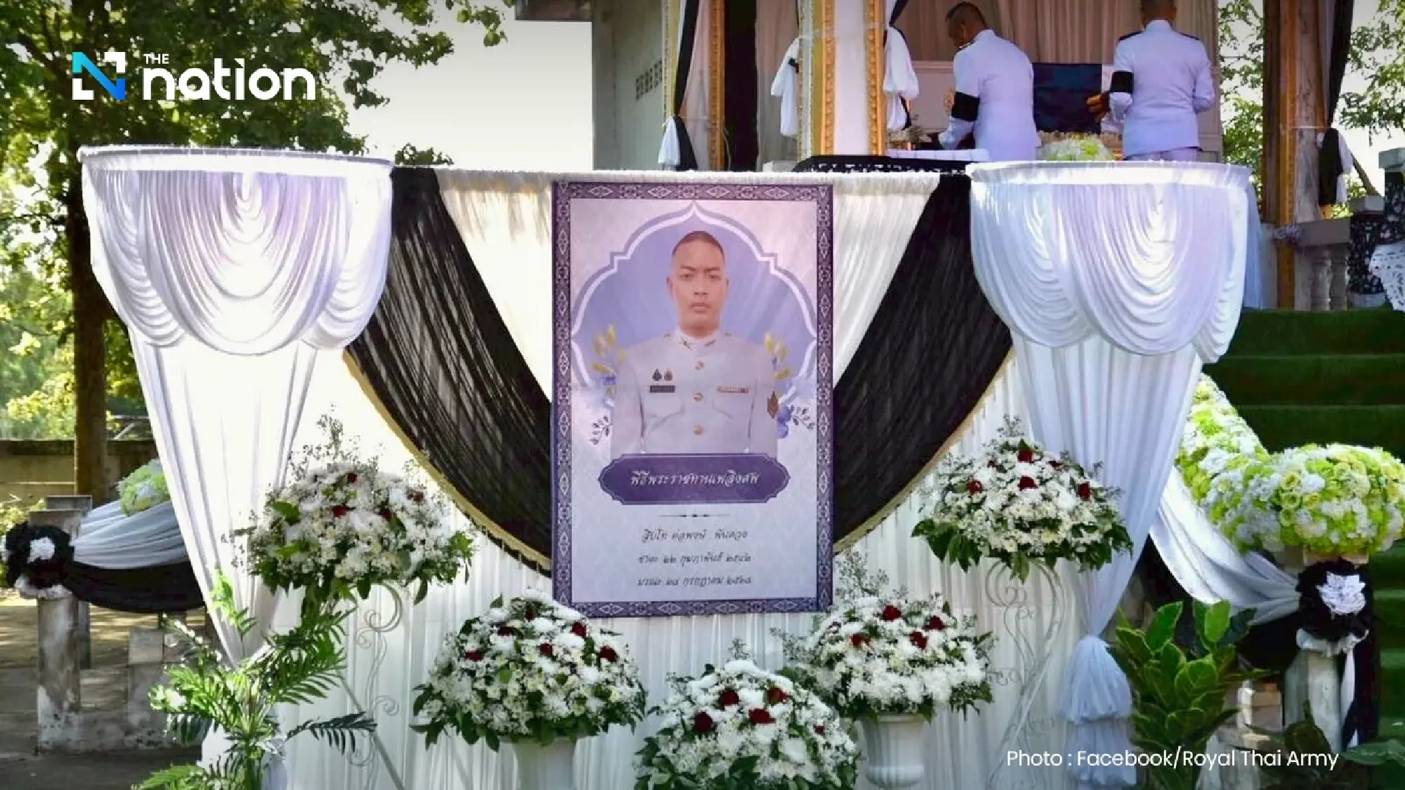 His Majesty grants royal cremations for five fallen Thai soldiers