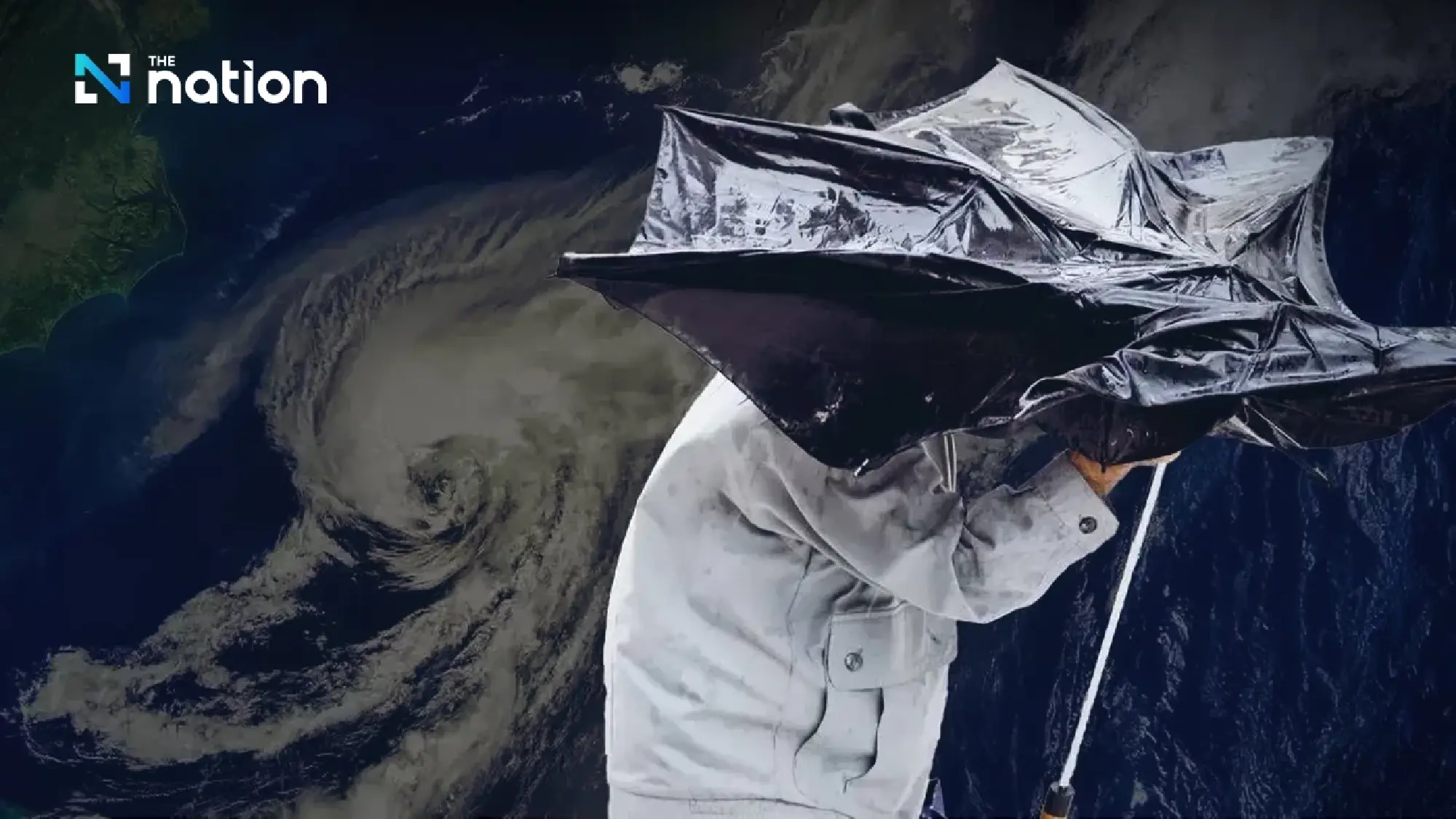 Tropical depression brings heavy rain and strong winds to Thailand from August 30