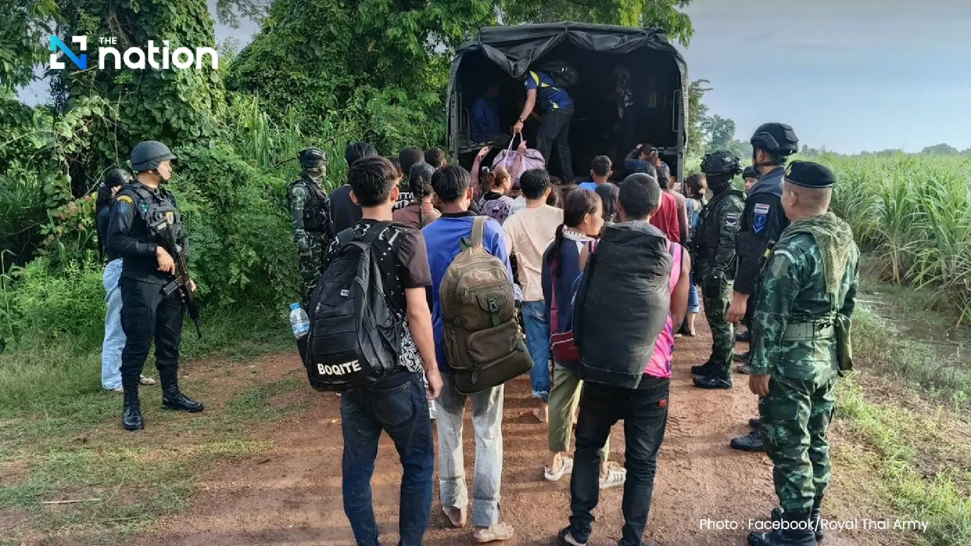 Thai soldiers detain 38 Cambodian nationals attempting to enter Thailand amid hunger crisis