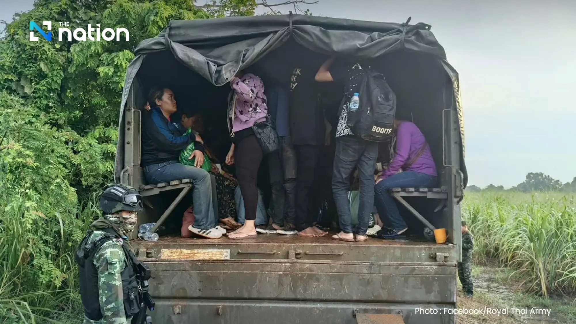 Thai soldiers detain 38 Cambodian nationals attempting to enter Thailand amid hunger crisis