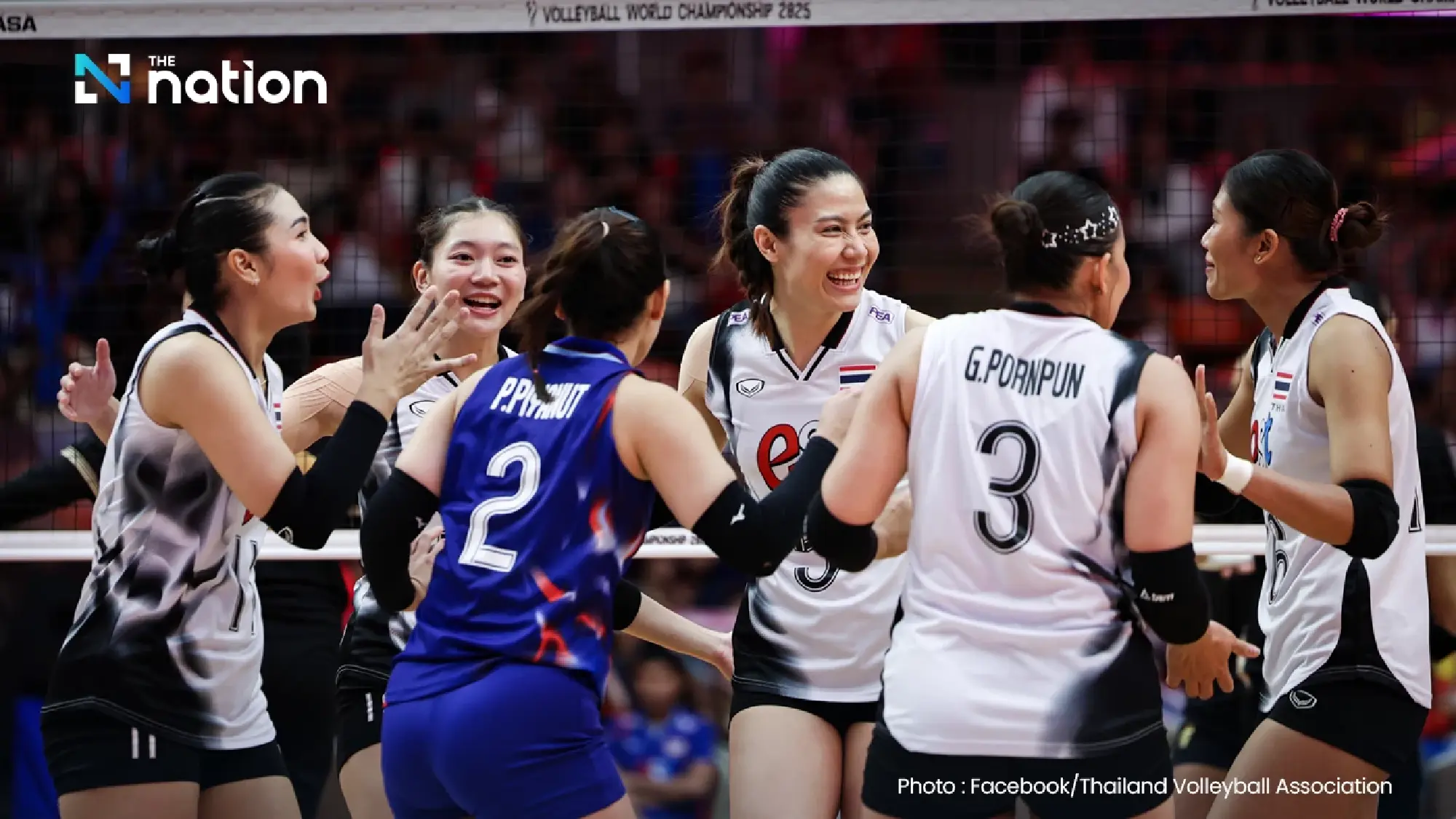 Thailand women’s volleyball team defeat Egypt in World Championship opener