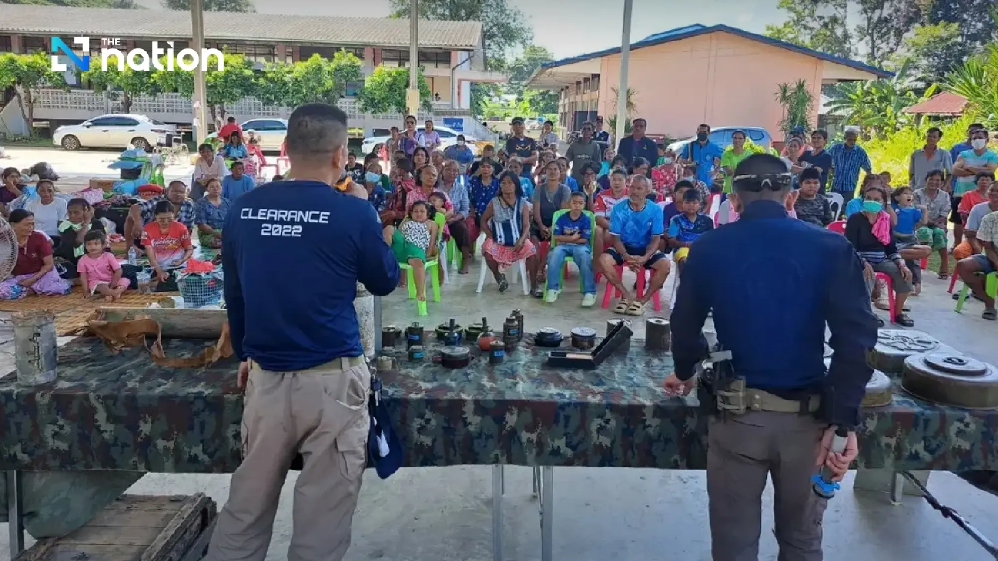 TMAC trains villagers to avoid landmines