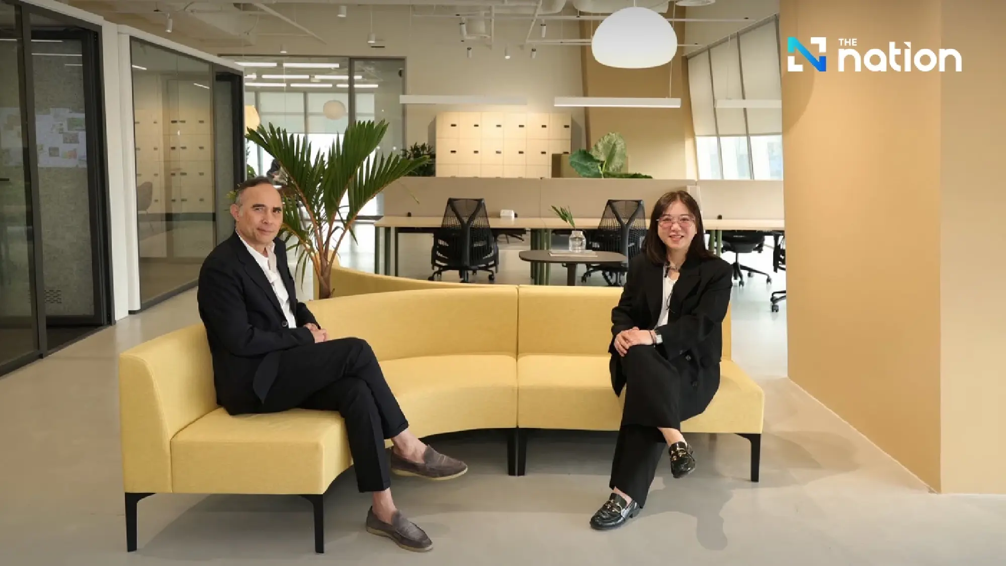 (from left) Chanintr Sirisant and Tattayakorn Benjapattharaseth