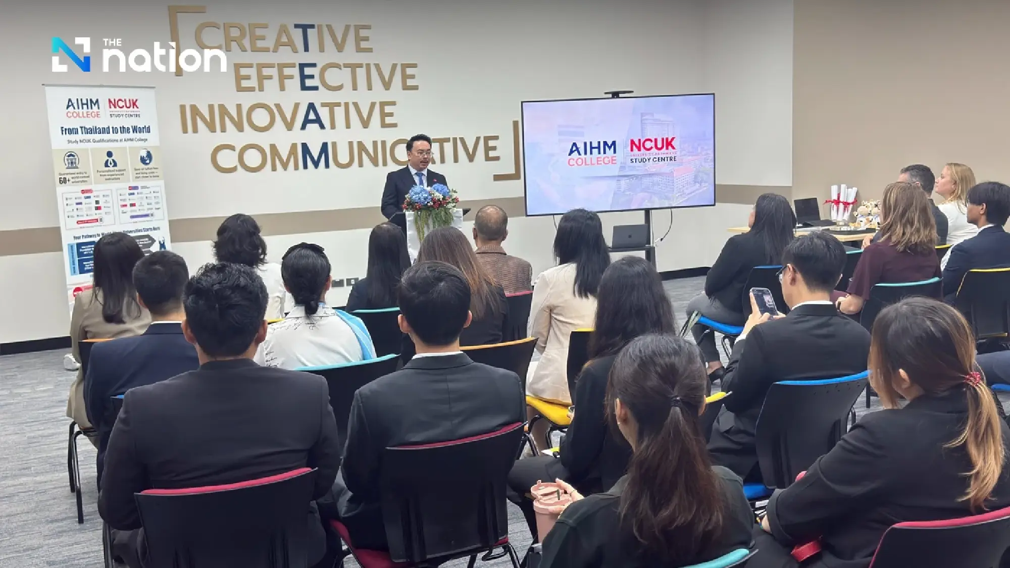AIHM College Launches NCUK Partnership, Opening 60+ University Pathways for Thai and Asian Students