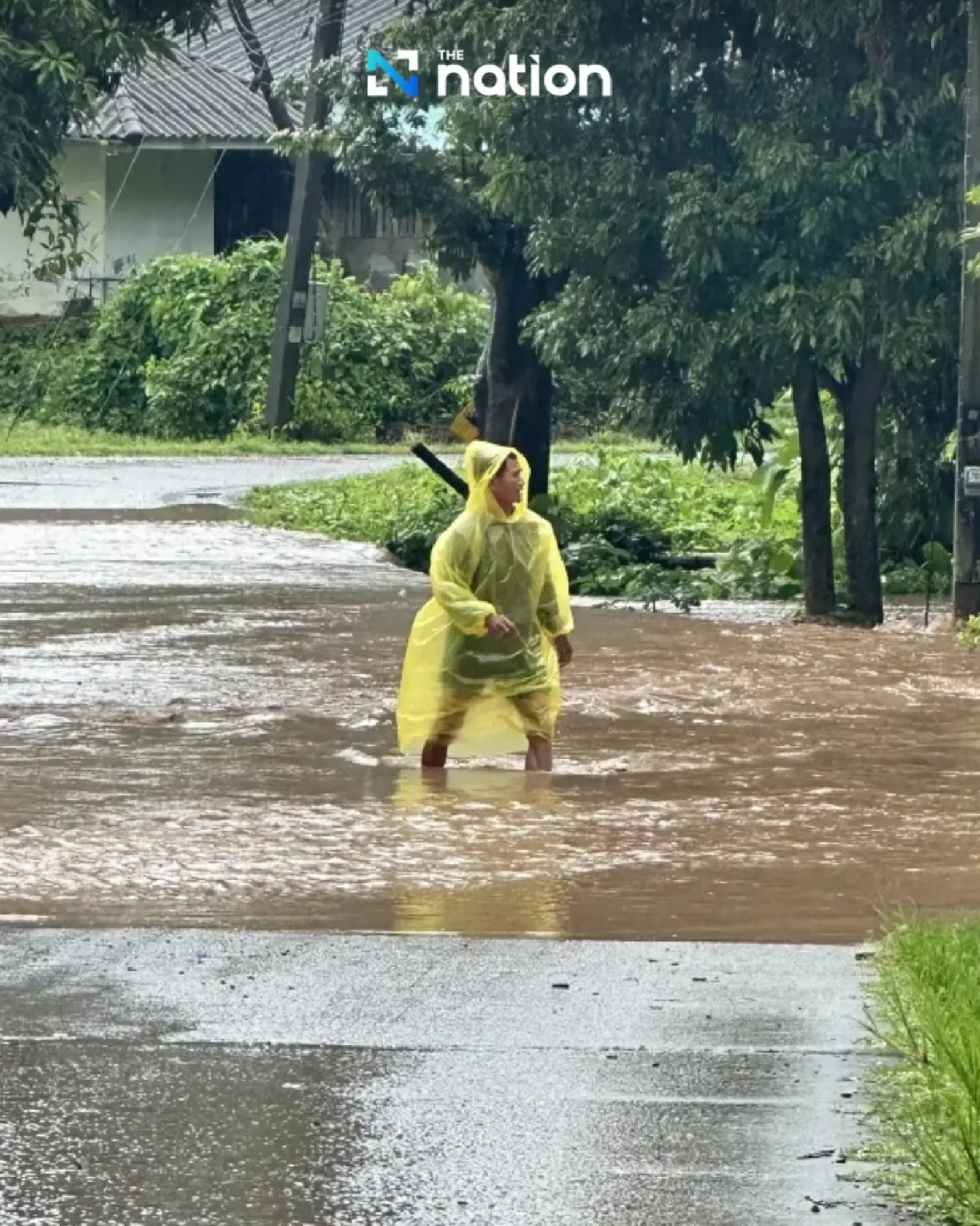 Tropical storm Kajiki batters Phrae: multiple floods force road closures