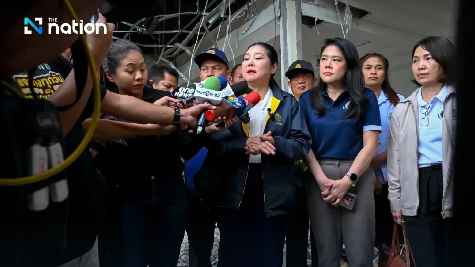 Thai Foreign Ministry delegation escorts EU diplomats to Surin hospital to witness civilian impact from Cambodian attacks