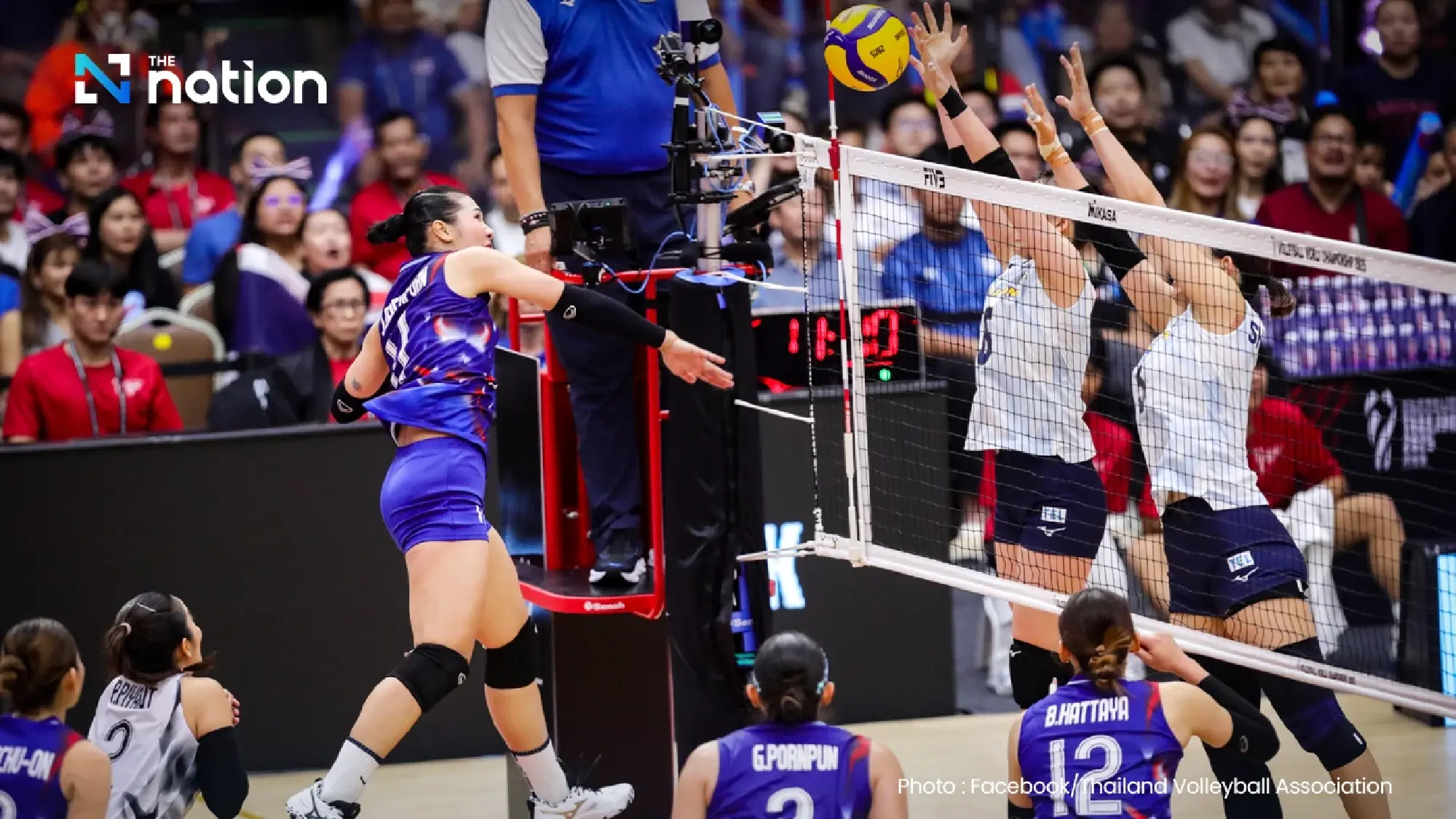 Thailand women’s volleyball team exit World Championship after 0-3 loss to Japan