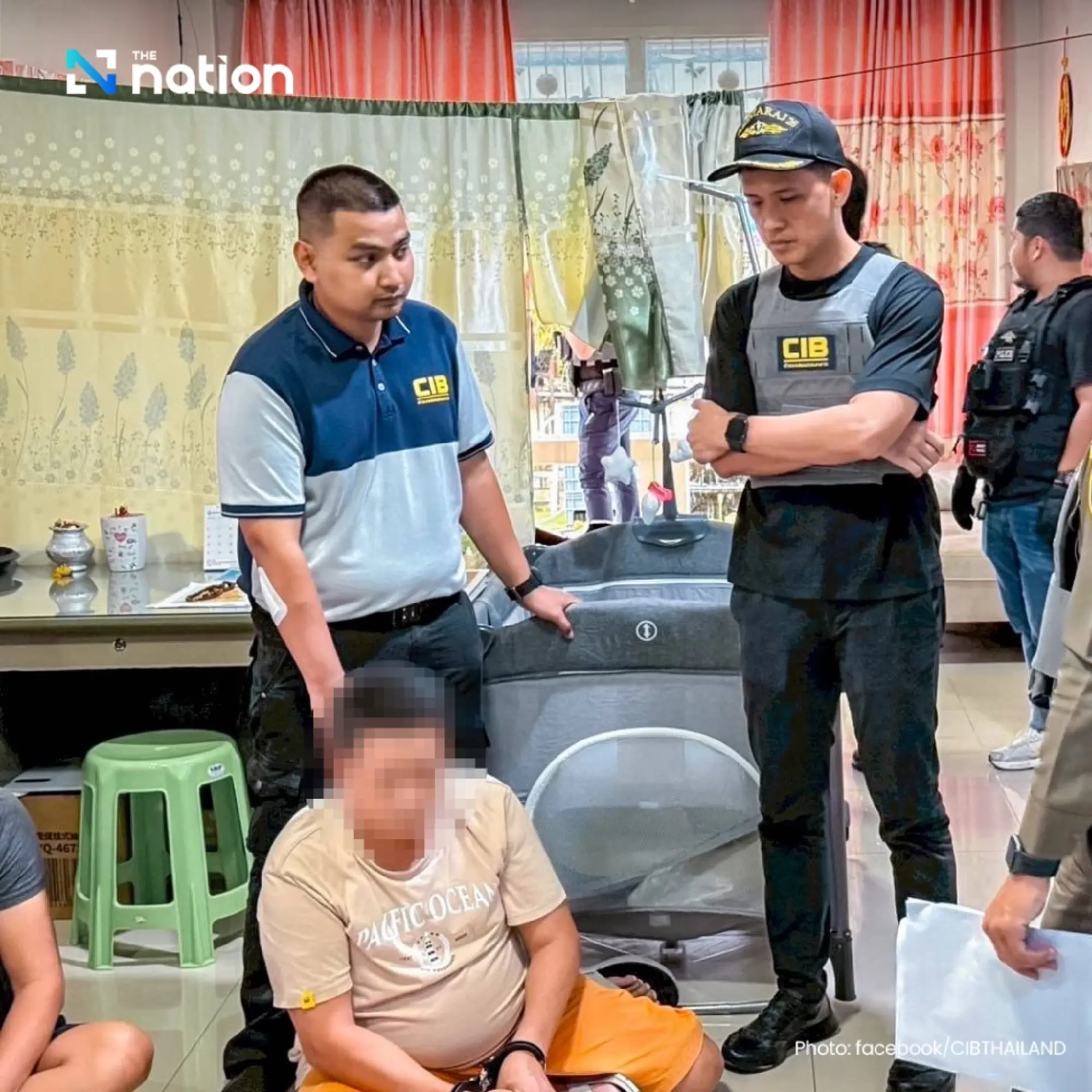 Authorities seize 46 million baht in cash from transnational money-laundering operation