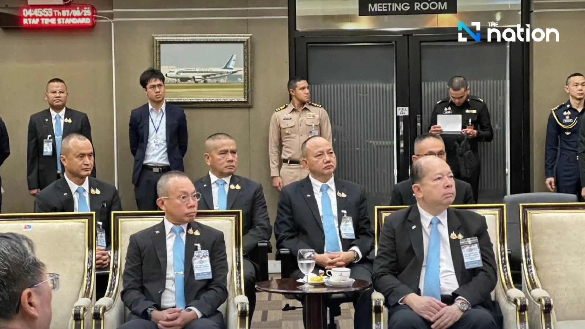 Gen Natthaphon arrives in Malaysia for Thai-Cambodian GBC meeting this afternoon