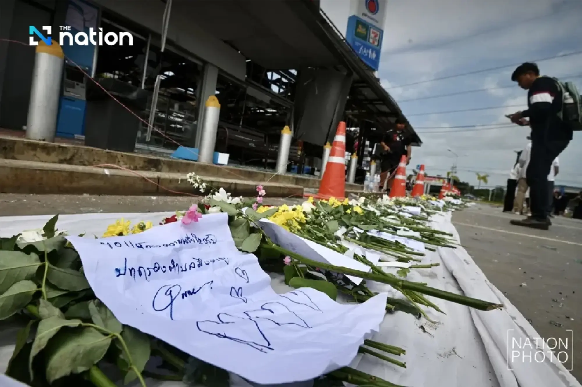 Thai government holds memorial with Kantharalak community for civilians killed in Cambodian rocket attack