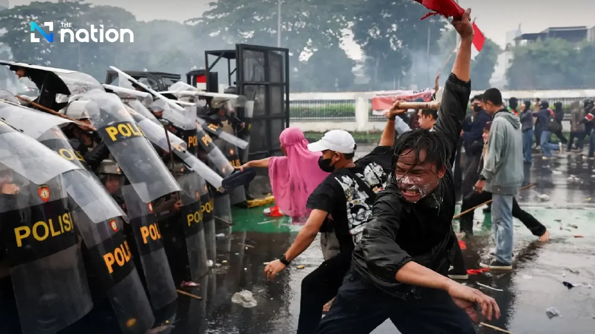 Thais warned by embassy against entering protest sites in Indonesia