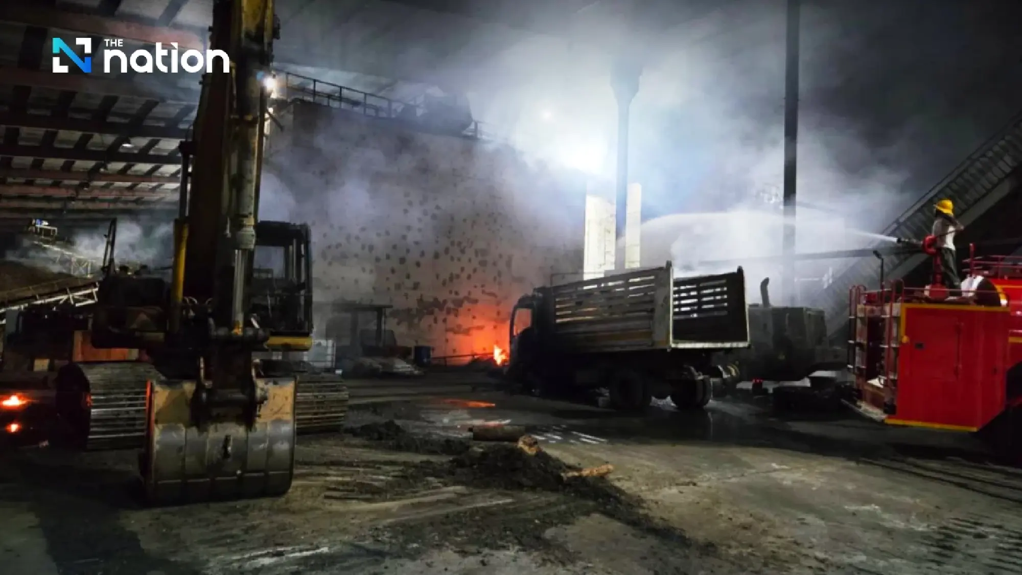 Armed assailants set fire to biomass power plant in Narathiwat, suspected link to separatist group