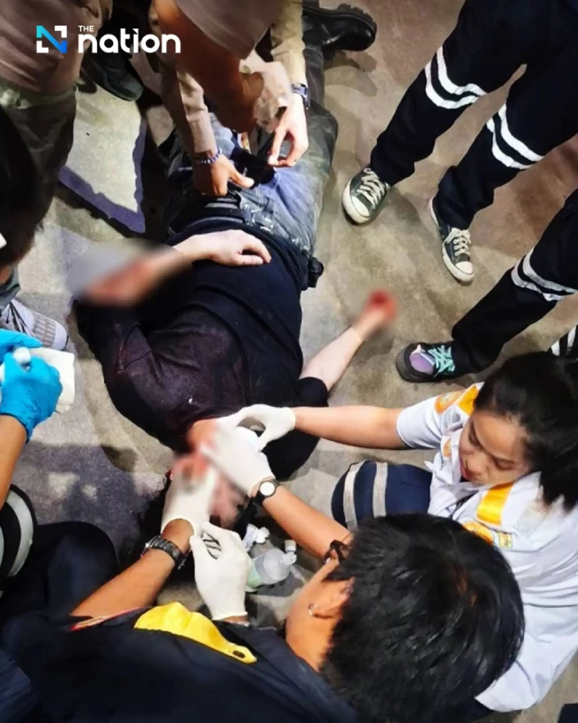 Singer Palitchoke seriously injured in stabbing at Bangkok petrol station