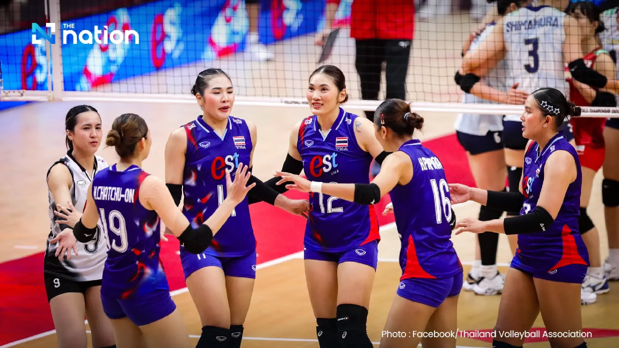 Thailand women’s volleyball team exit World Championship after 0-3 loss to Japan