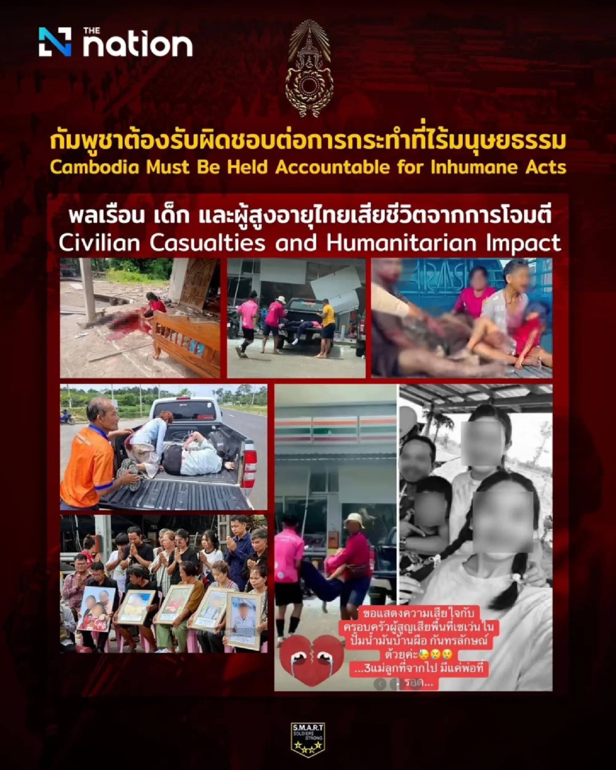 Thai Army highlights Cambodia’s violations of international humanitarian law