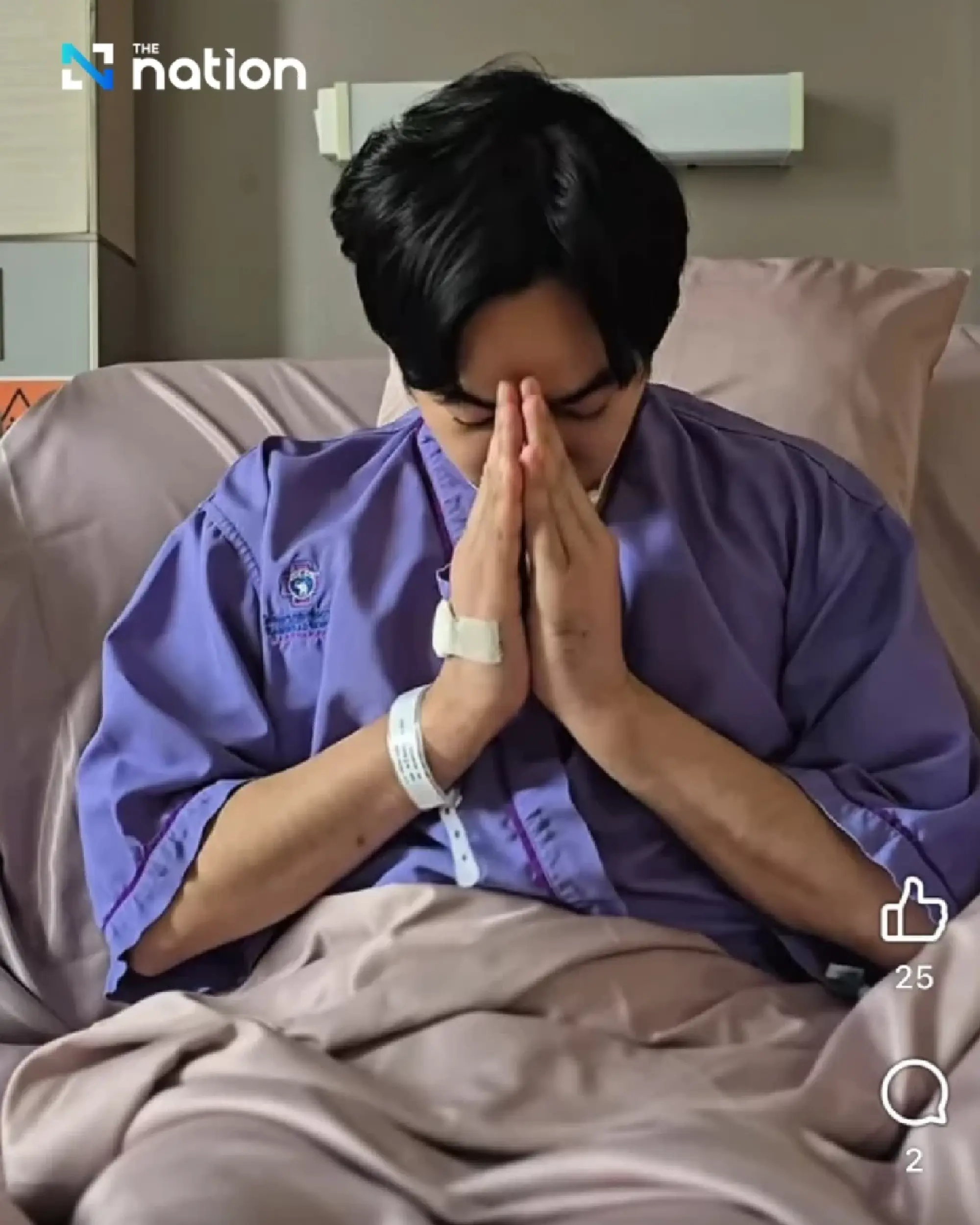 Singer Palitchoke apologises for unruly behaviour after drunken incident