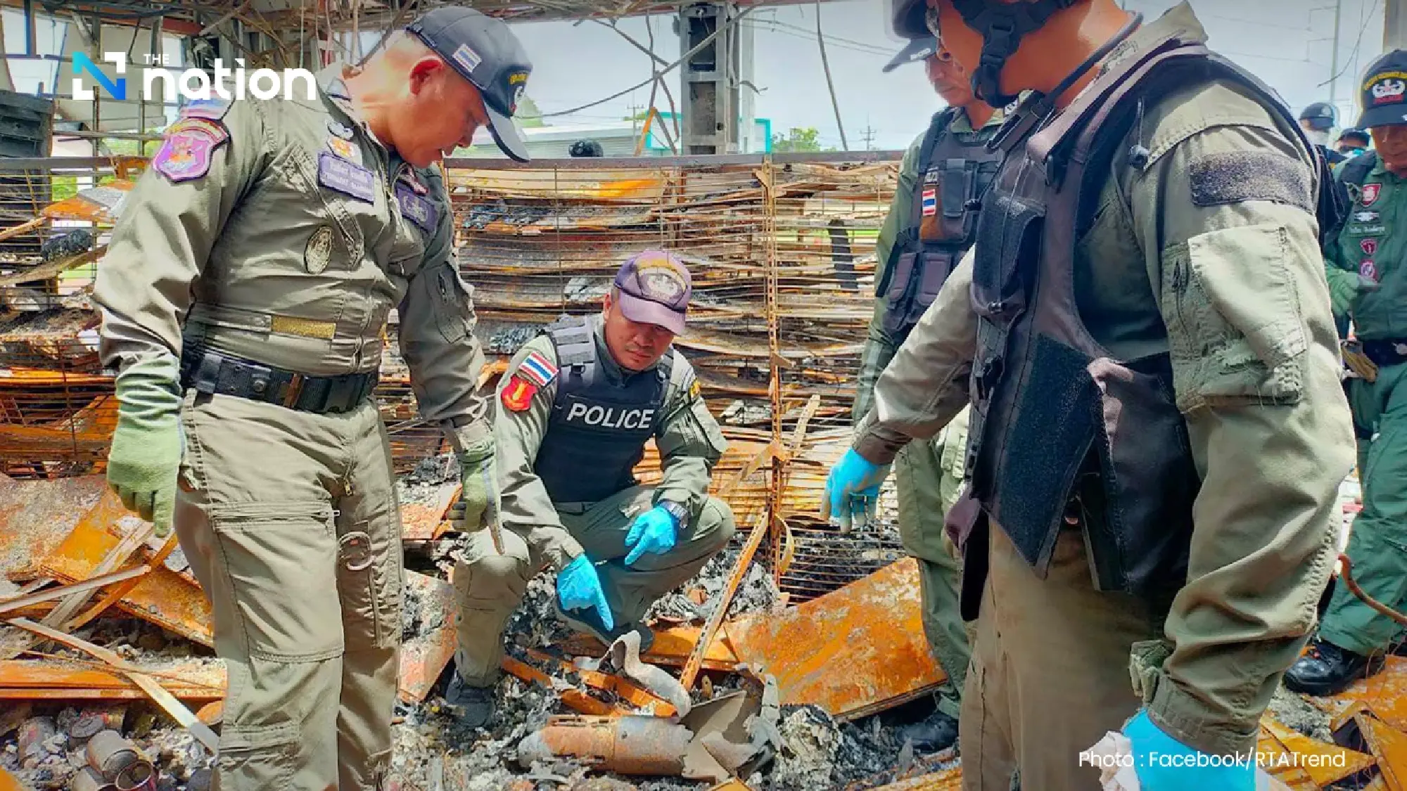 RTA Trend reports over 824 bomb craters in four Thai border provinces