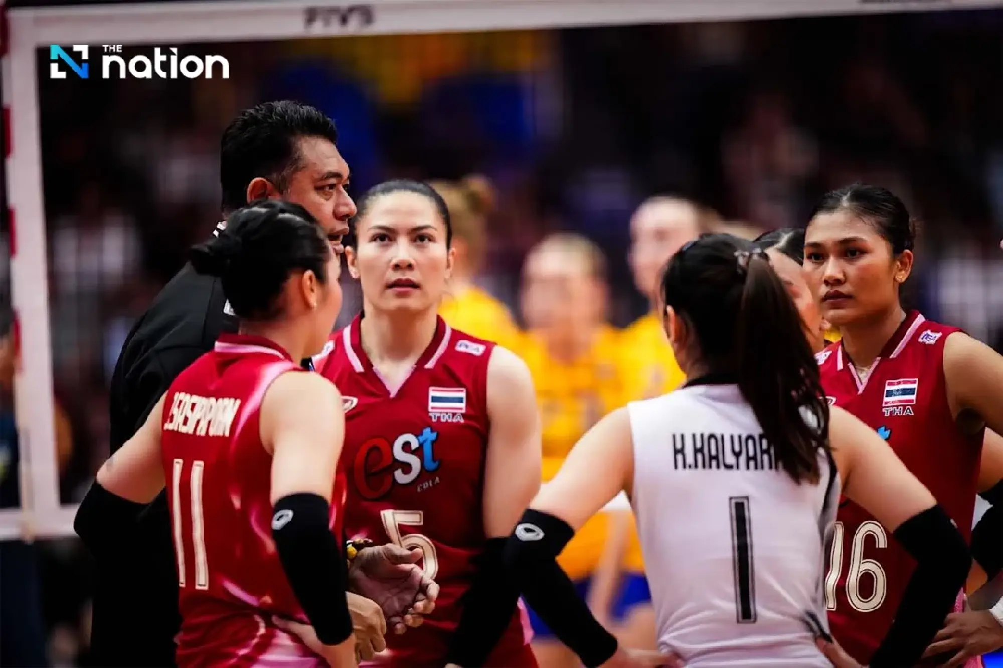 Thai women’s volleyball team storms into last 16 with sweep over Sweden