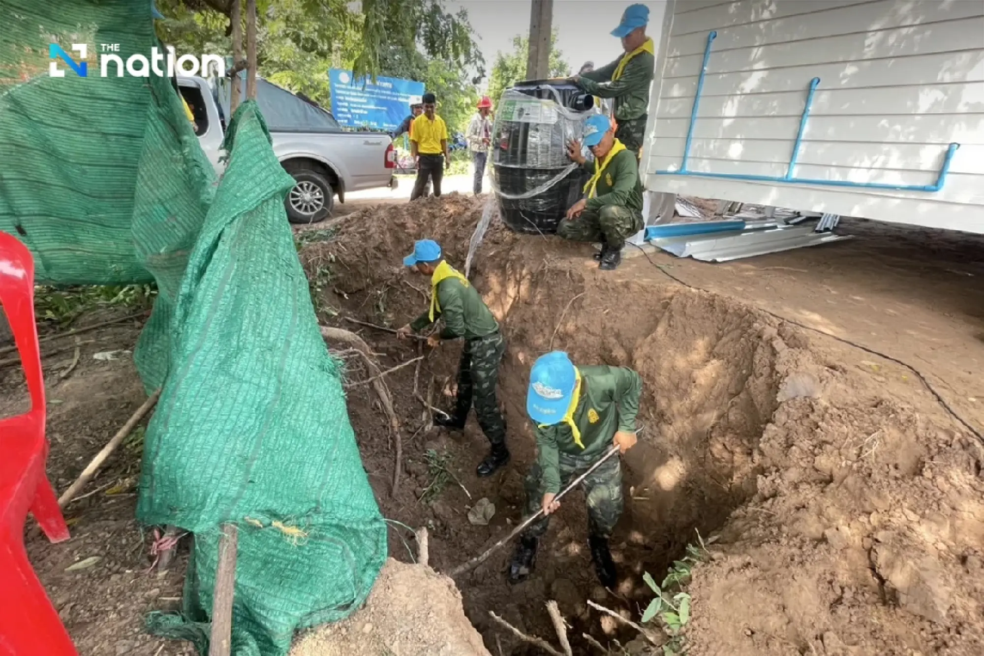 Parents of fallen artillery troop receive new house in line with Their Majesties' wish