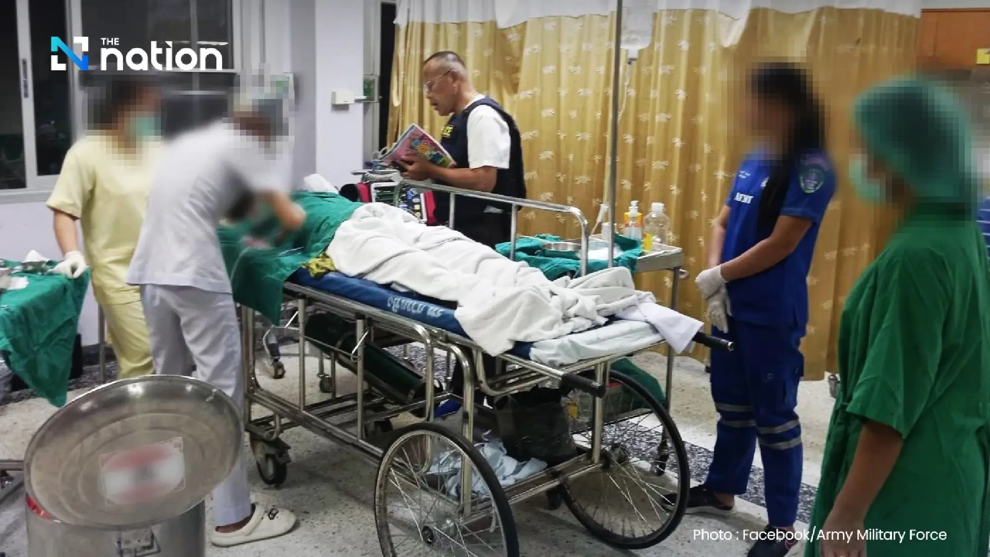 Soldier flees Surin camp, shoots civilians in Kap Choeng; two injured
