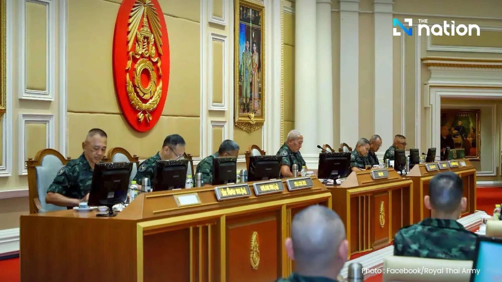 Royal Thai Army chief reviews Thai-Cambodian border security plan