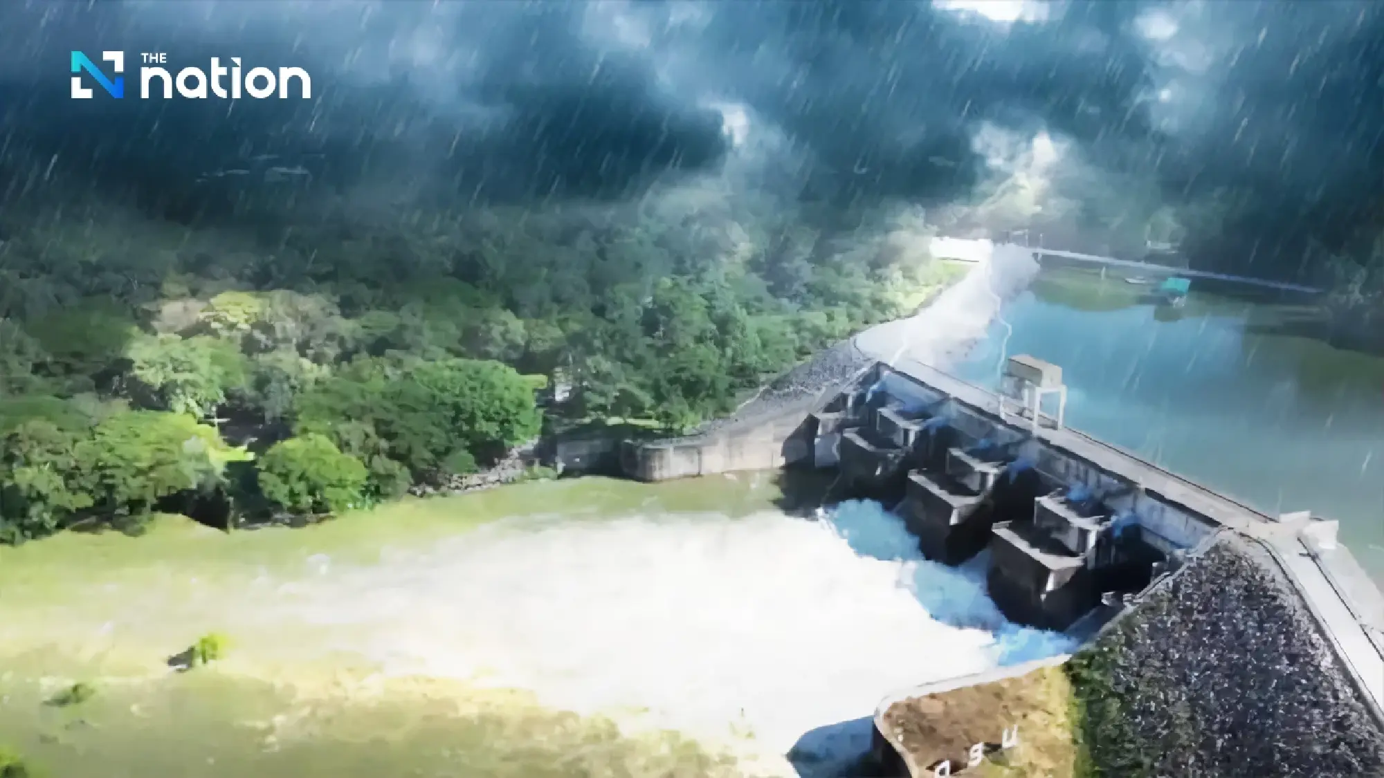 Khon Kaen dam steps up discharge, flood warning issued for Nam Phong River
