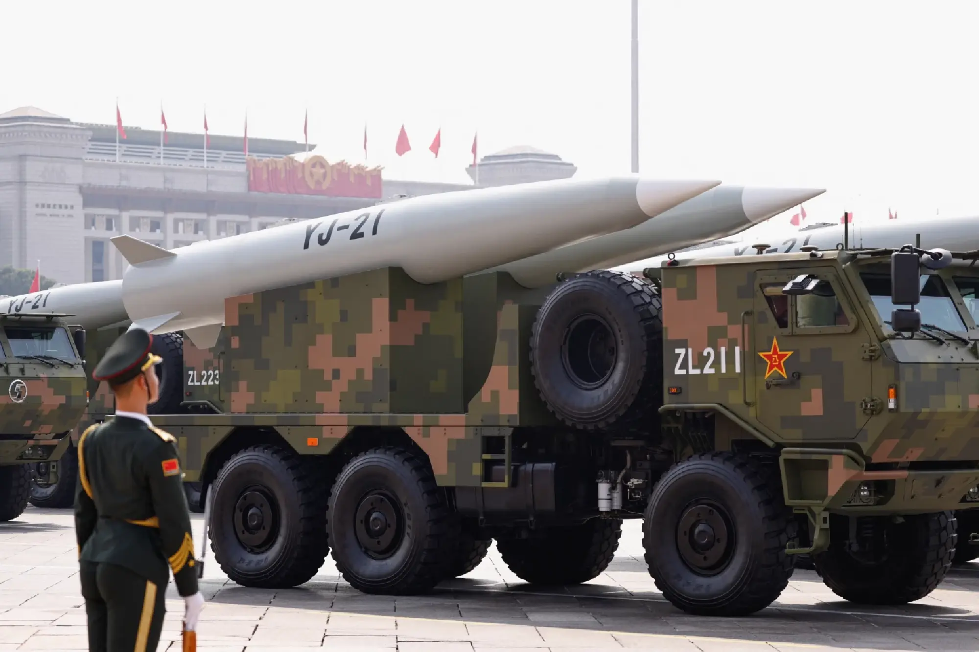 China's new weaponry sends message of deterrence to broad audience