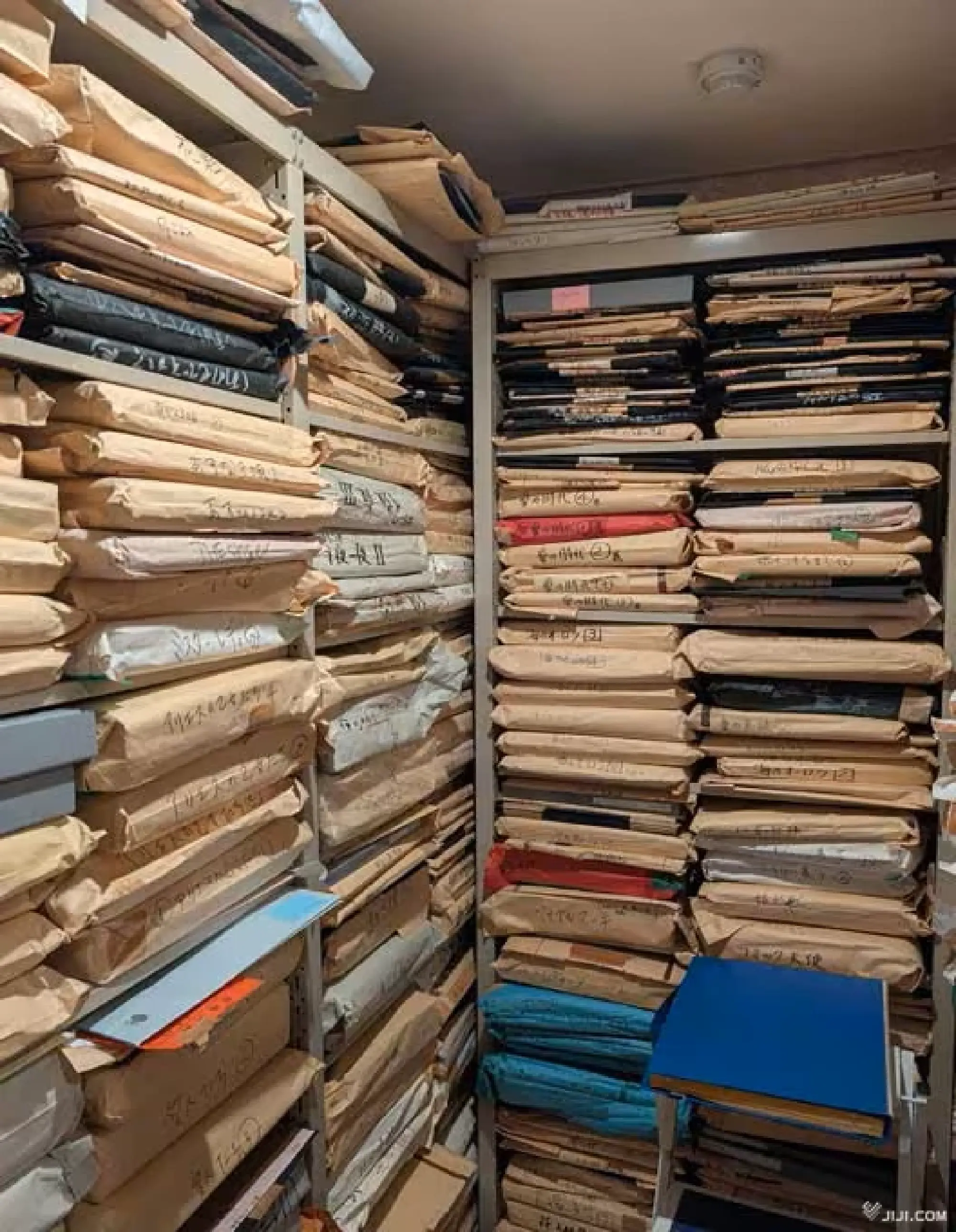 More than 60,000 original manga drawings are stored at artist Machiko Satonaka's workplace. (Courtesy of Satonaka Production)