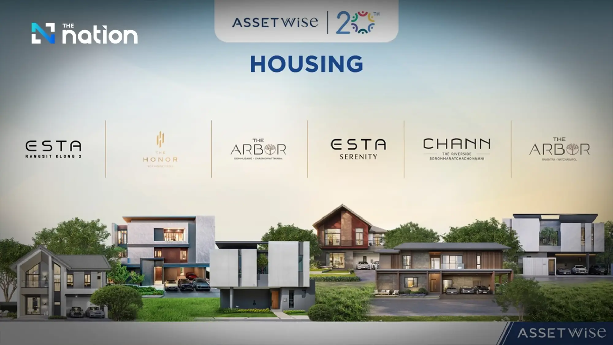 AssetWise Celebrates 20 Years as Thailand's Most Popular Property Developer