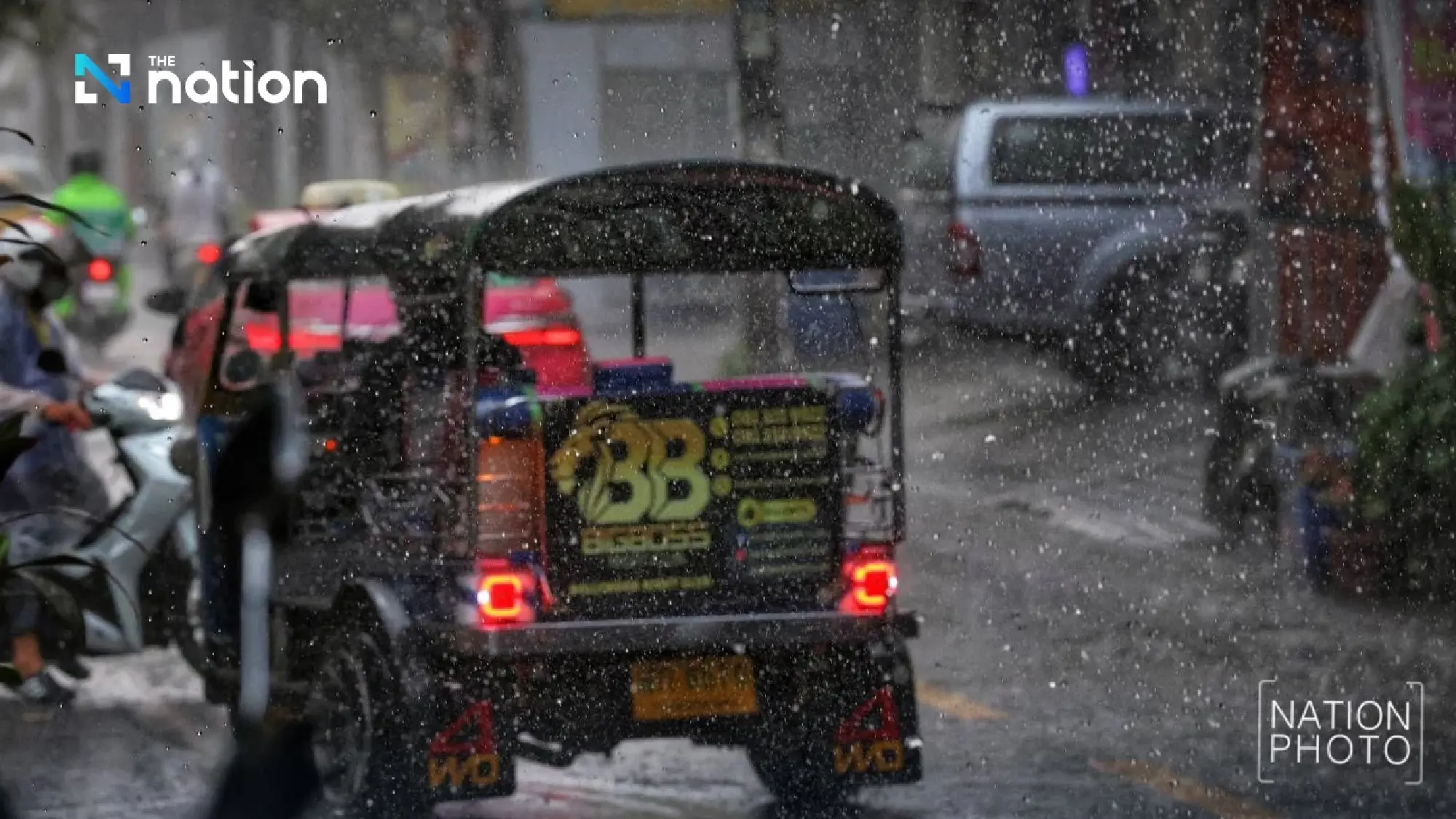 Tropical storm Tapah intensifies, strengthening southwest monsoon over Thailand